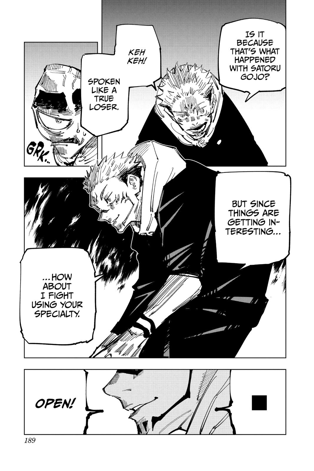 Jujutsu Kaisen Manga Chapter 115 page 16 - The Shibuya Incident, Part 33