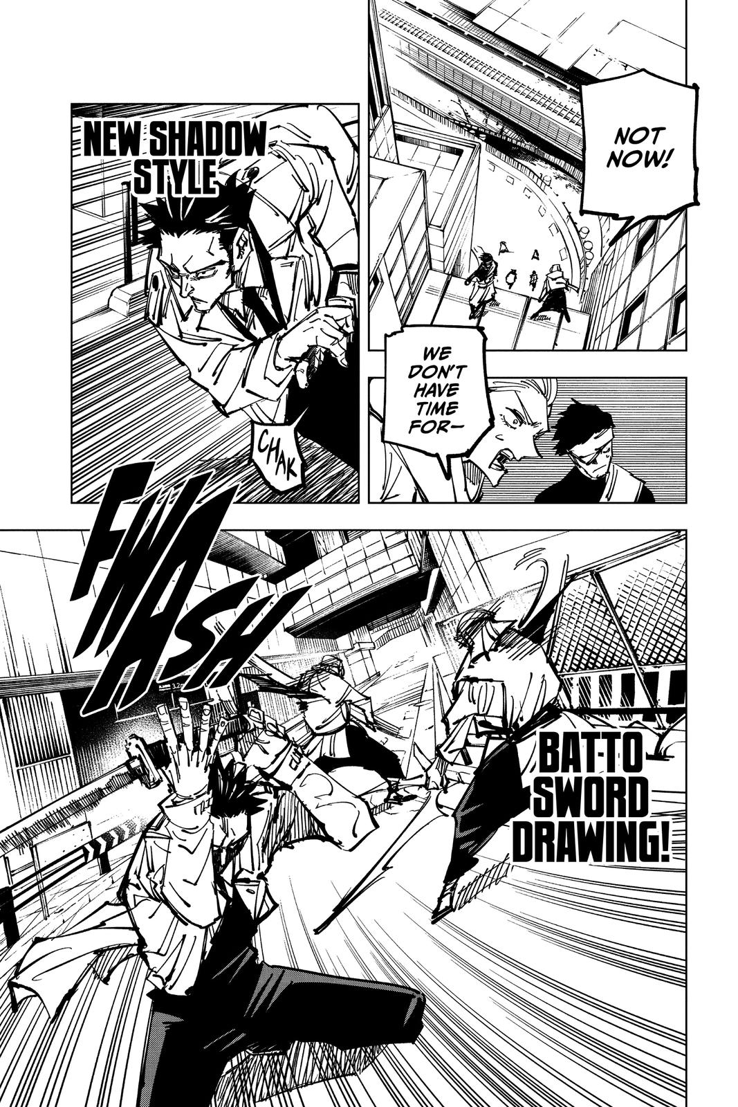 Jujutsu Kaisen Manga Chapter 115 page 9 - The Shibuya Incident, Part 33