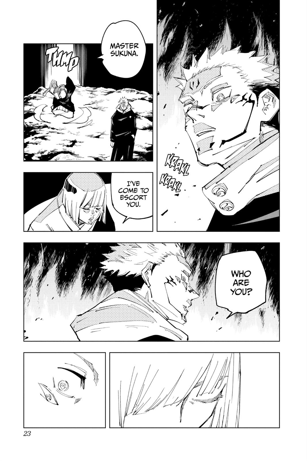 Jujutsu Kaisen Manga Chapter 116 page 20 - The Shibuya Incident, Part 34