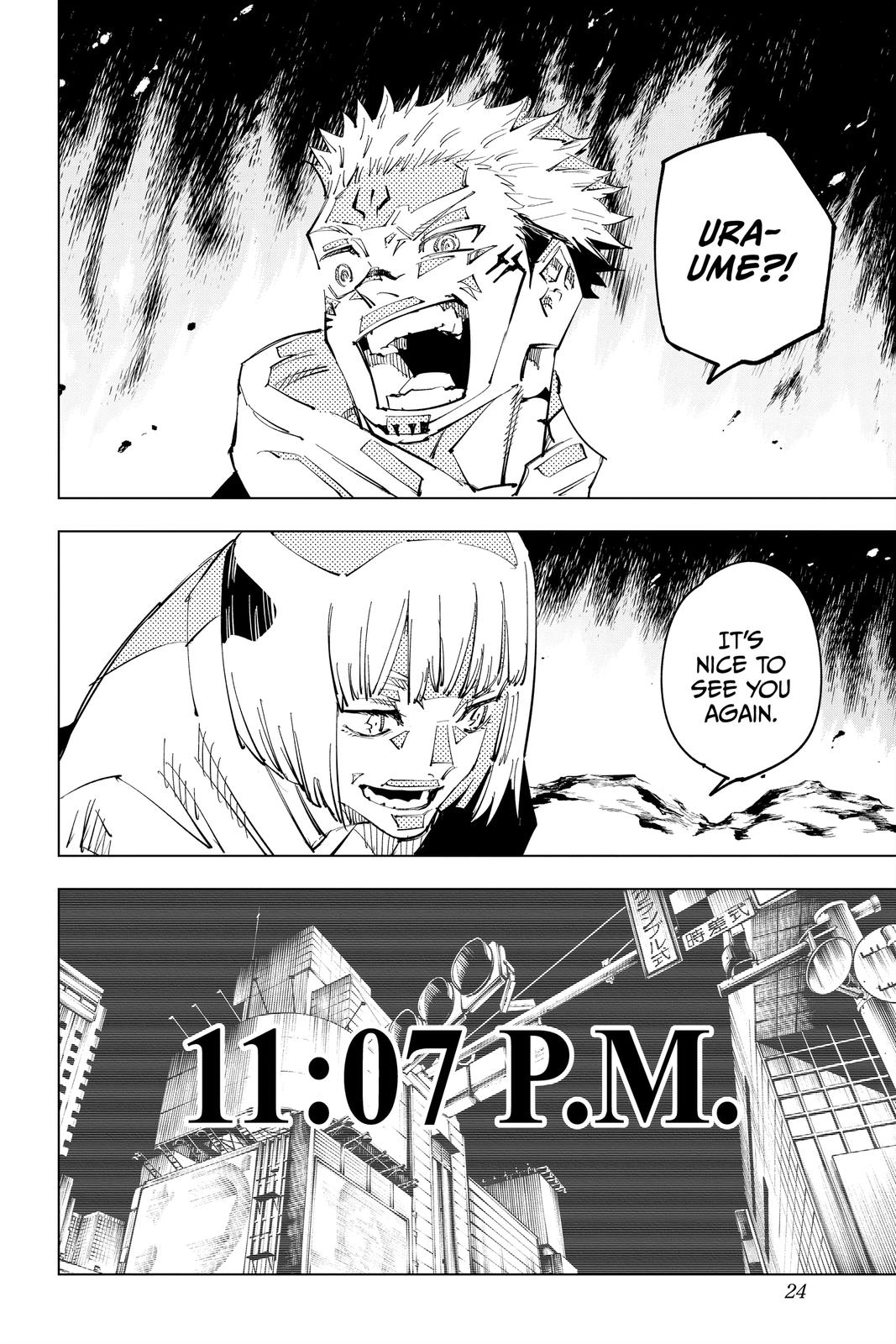 Jujutsu Kaisen Manga Chapter 116 page 21 - The Shibuya Incident, Part 34