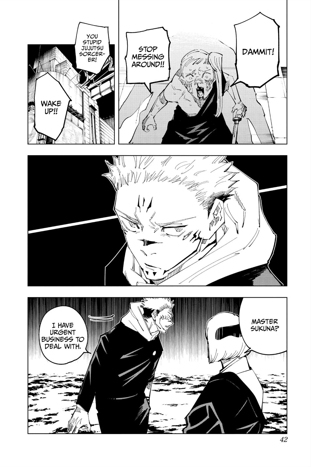 Jujutsu Kaisen Manga Chapter 117 page 14 - The Shibuya Incident, Part 35