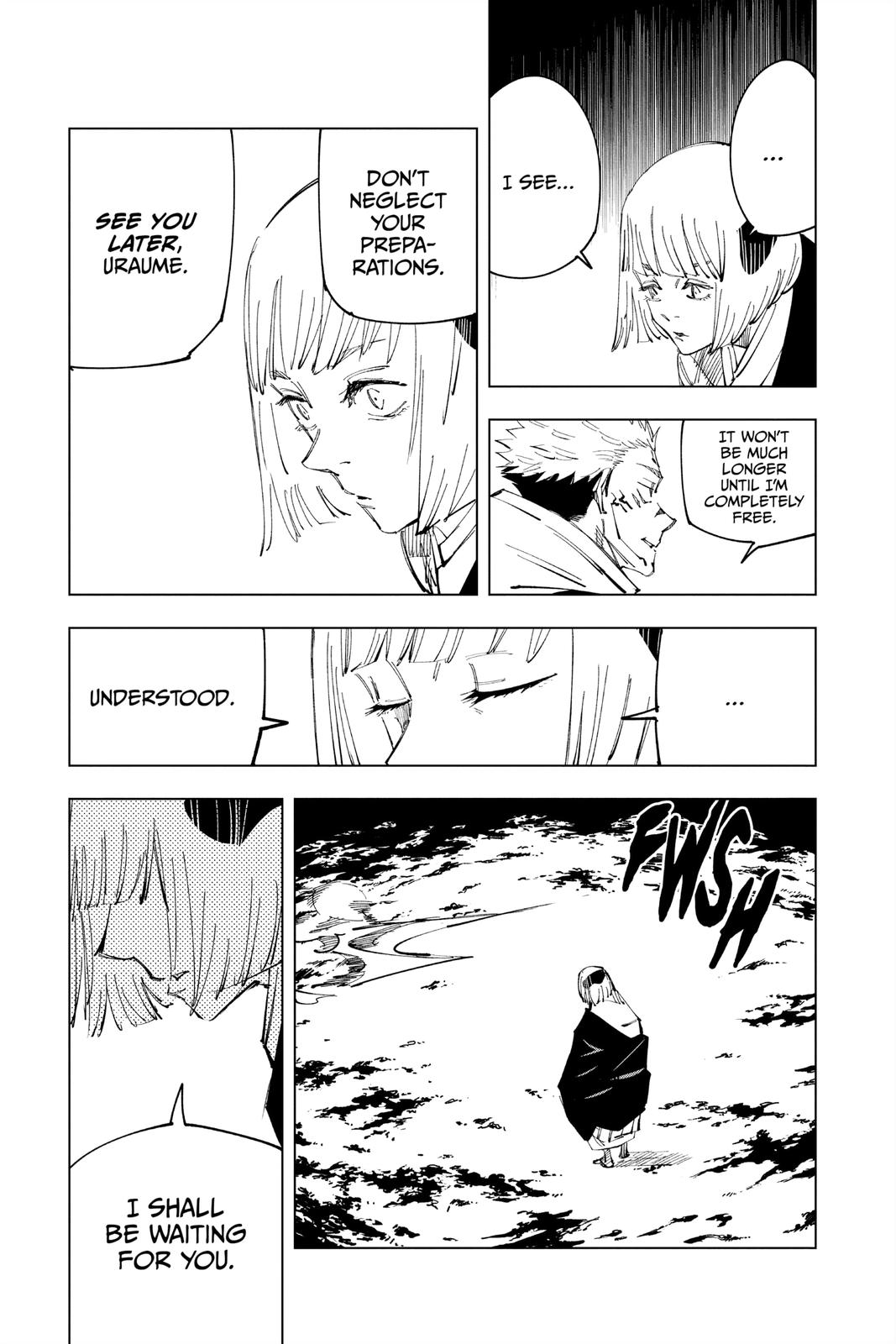 Jujutsu Kaisen Manga Chapter 117 page 15 - The Shibuya Incident, Part 35
