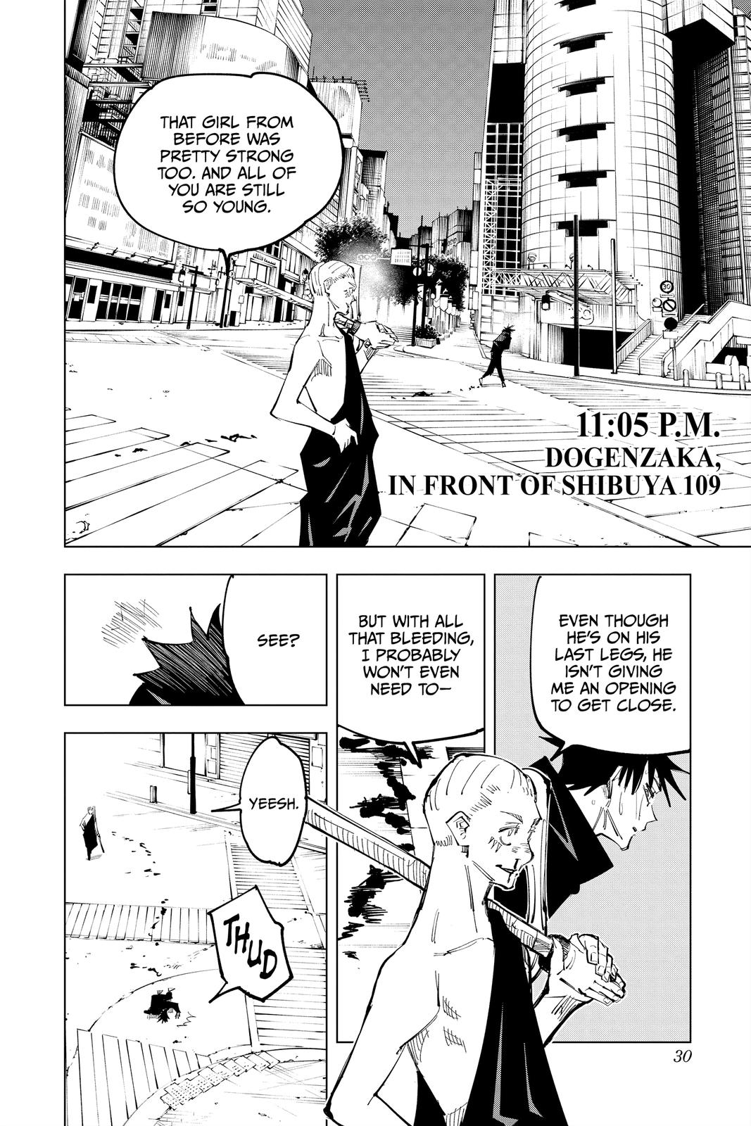 Jujutsu Kaisen Manga Chapter 117 page 4 - The Shibuya Incident, Part 35