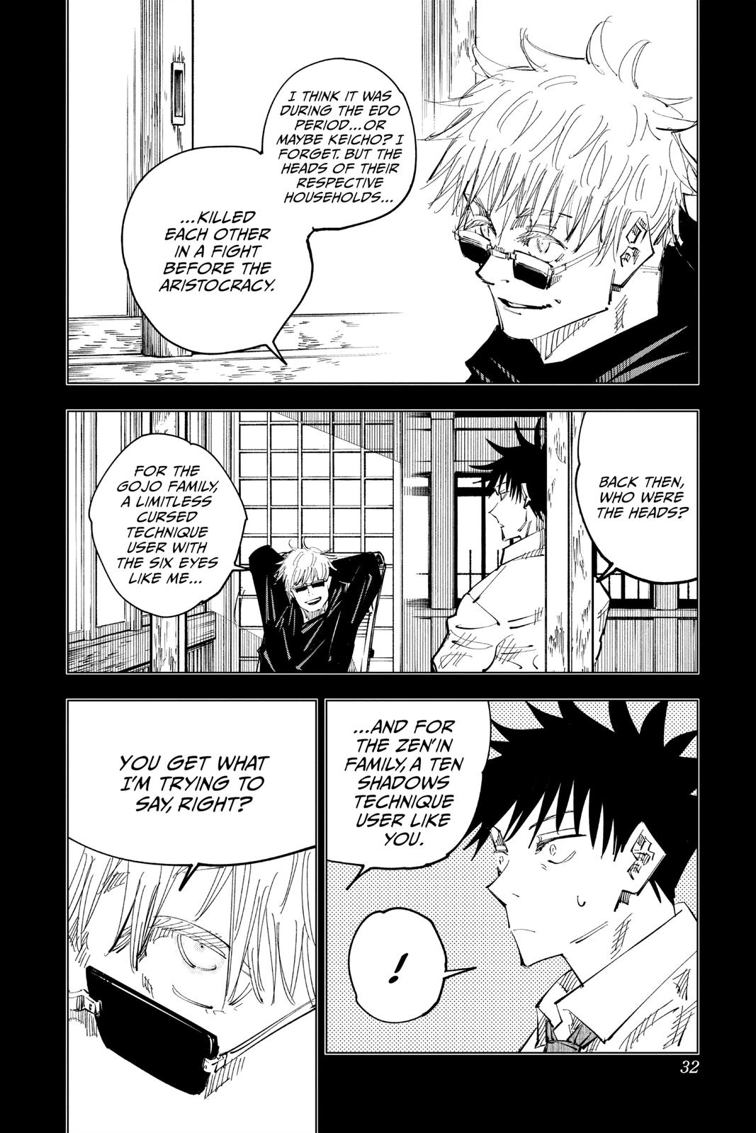 Jujutsu Kaisen Manga Chapter 117 page 6 - The Shibuya Incident, Part 35