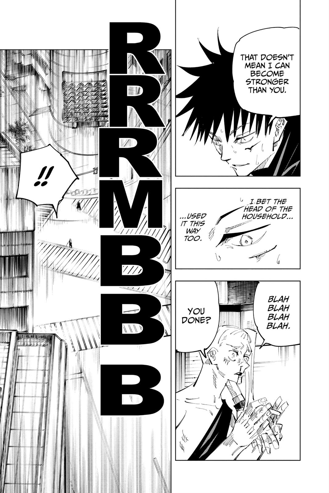 Jujutsu Kaisen Manga Chapter 117 page 7 - The Shibuya Incident, Part 35