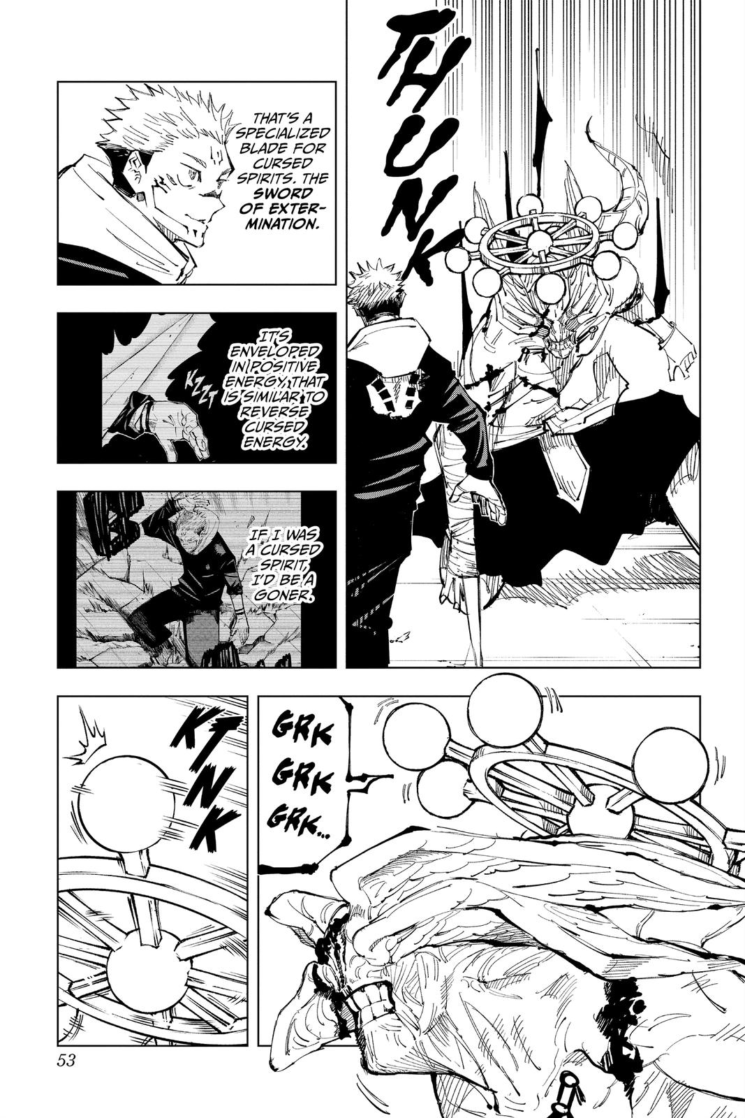 Jujutsu Kaisen Manga Chapter 118 page 5 - The Shibuya Incident, Part 36