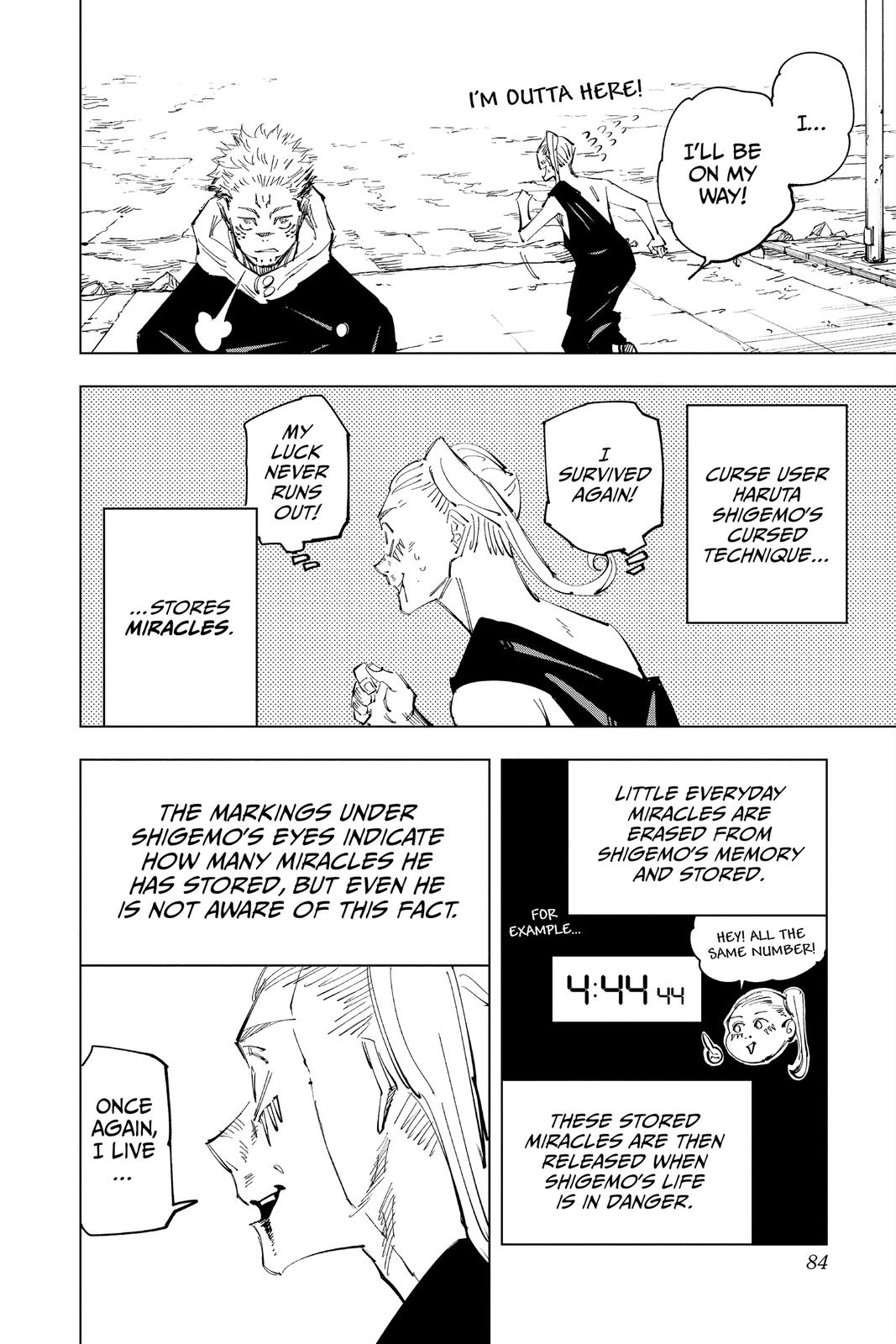 Jujutsu Kaisen Manga Chapter 119 page 12 - The Shibuya Incident, Part 37