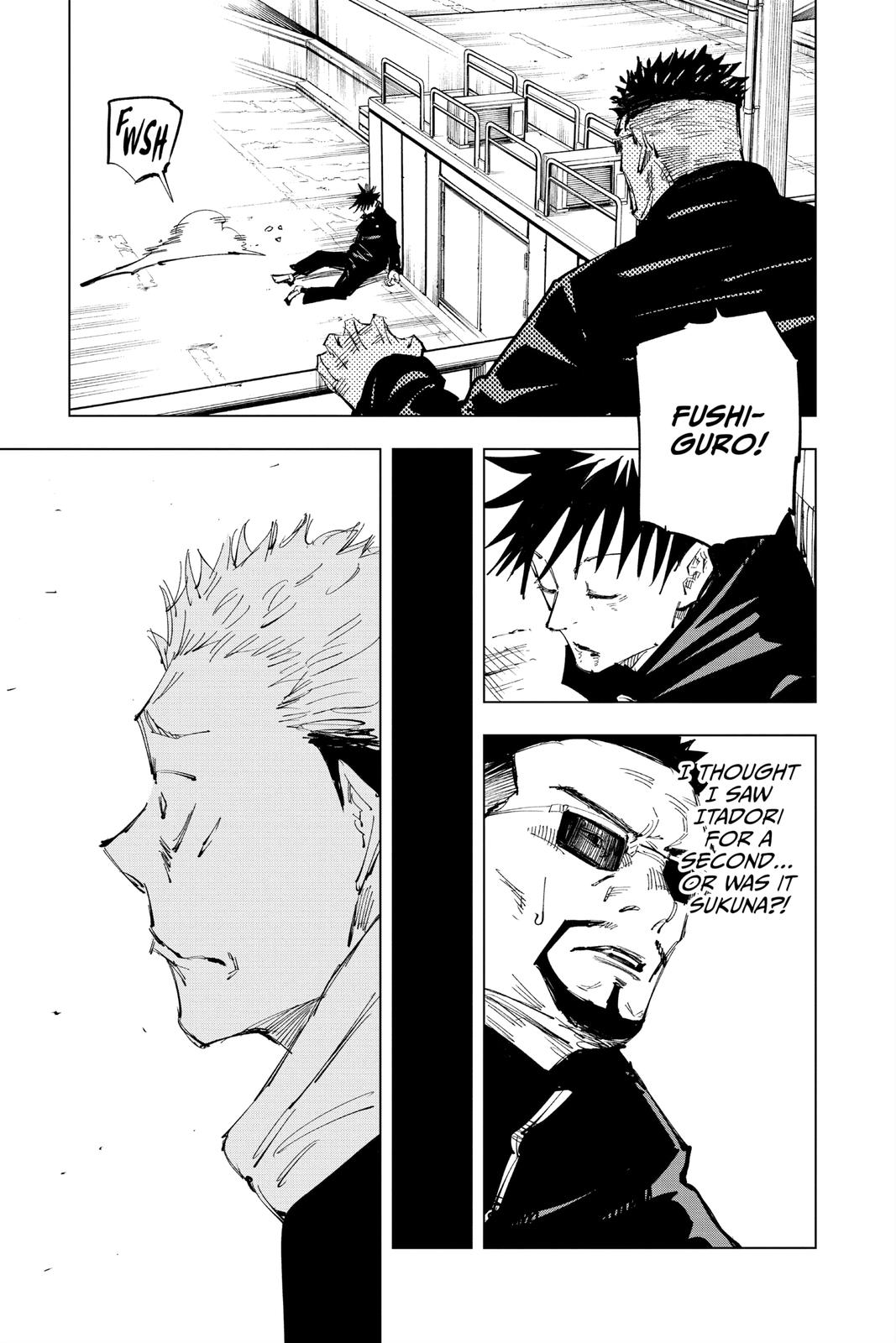Jujutsu Kaisen Manga Chapter 119 page 15 - The Shibuya Incident, Part 37
