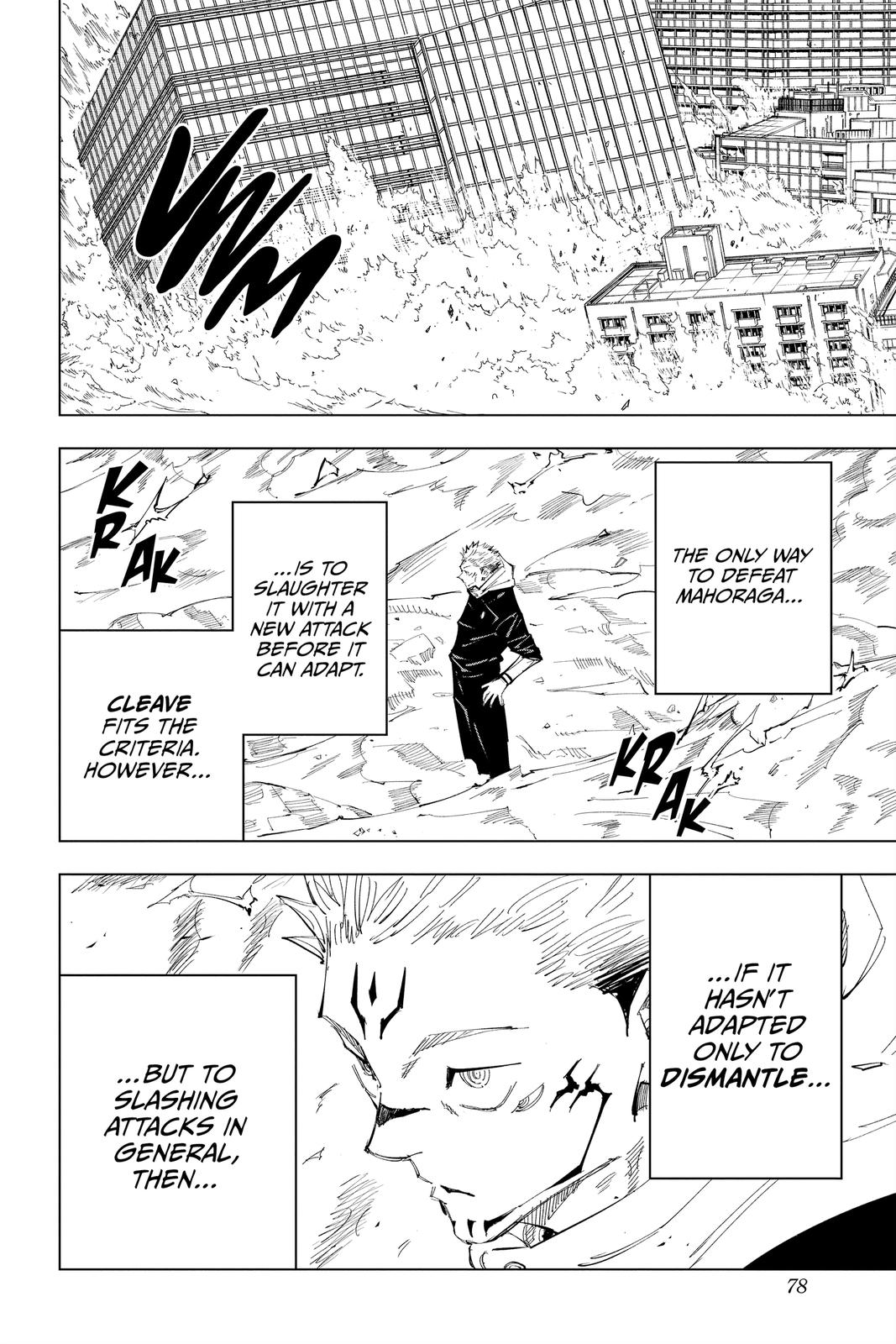Jujutsu Kaisen Manga Chapter 119 page 8 - The Shibuya Incident, Part 37