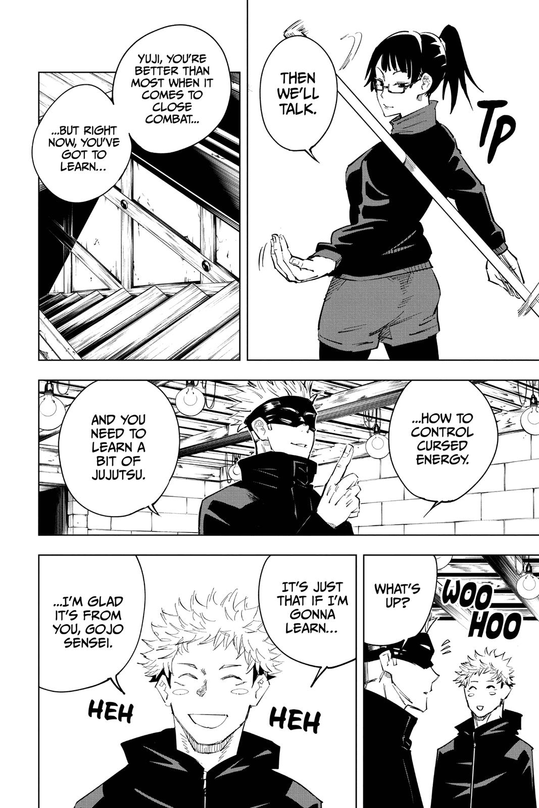 Jujutsu Kaisen Manga Chapter 12 page 10 - Pushing Forward