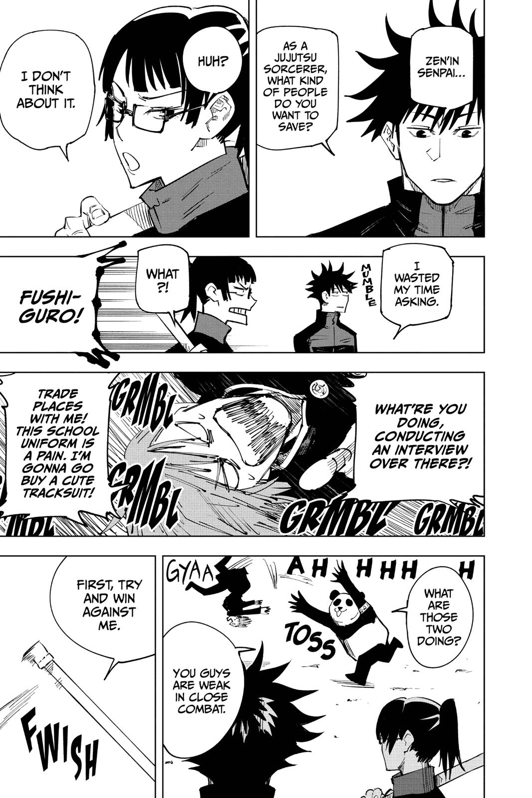 Jujutsu Kaisen Manga Chapter 12 page 9 - Pushing Forward