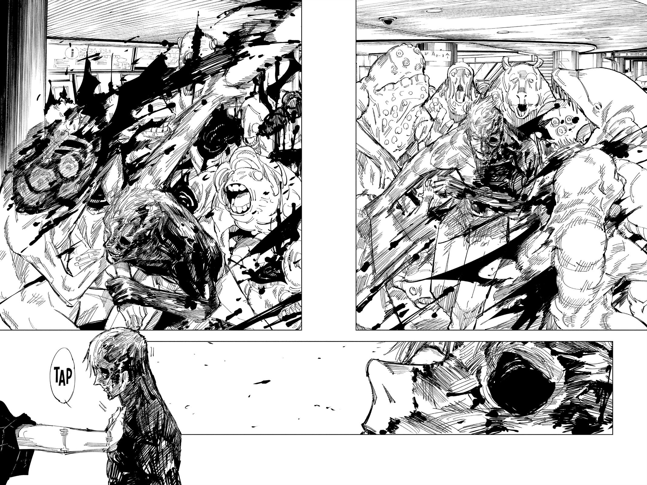 Jujutsu Kaisen Manga Chapter 120 page 12 - The Shibuya Incident, Part 38