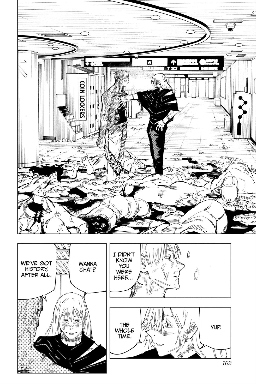 Jujutsu Kaisen Manga Chapter 120 page 13 - The Shibuya Incident, Part 38