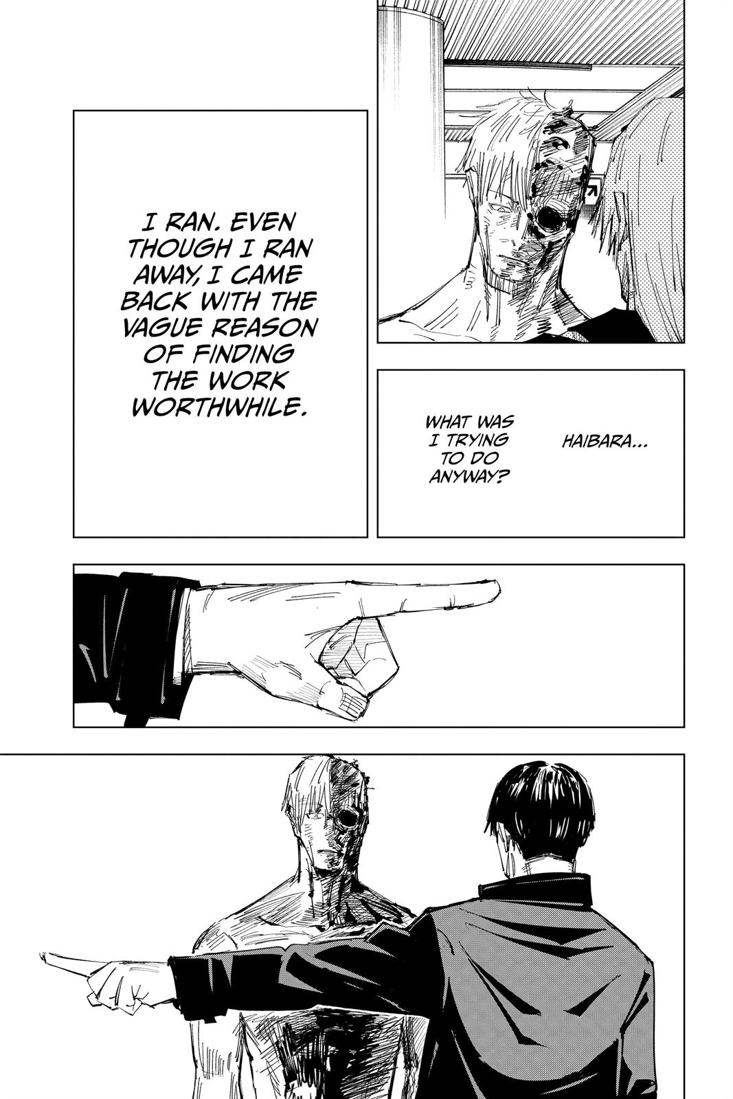 Jujutsu Kaisen Manga Chapter 120 page 14 - The Shibuya Incident, Part 38