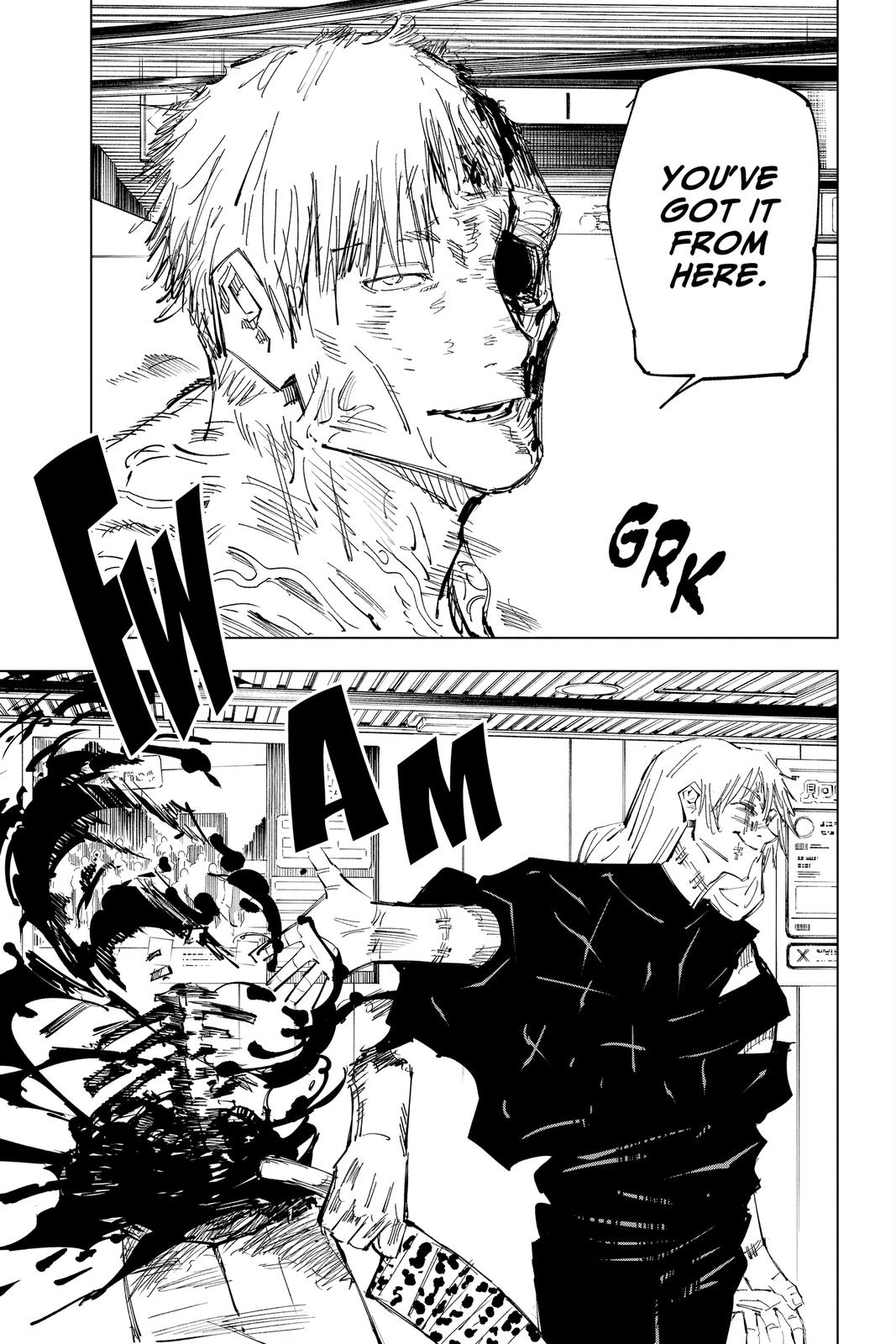 Jujutsu Kaisen Manga Chapter 120 page 16 - The Shibuya Incident, Part 38