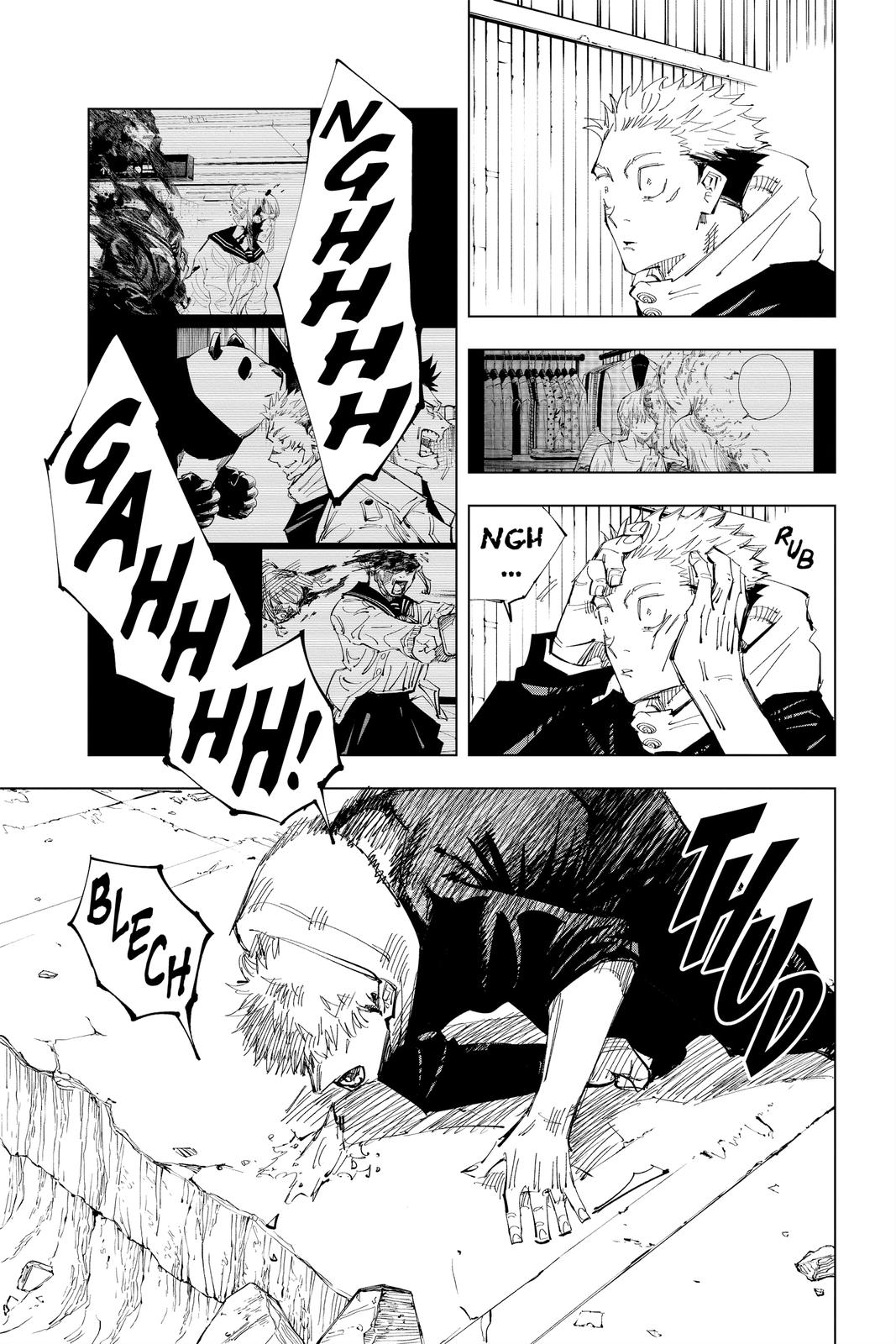 Jujutsu Kaisen Manga Chapter 120 page 3 - The Shibuya Incident, Part 38