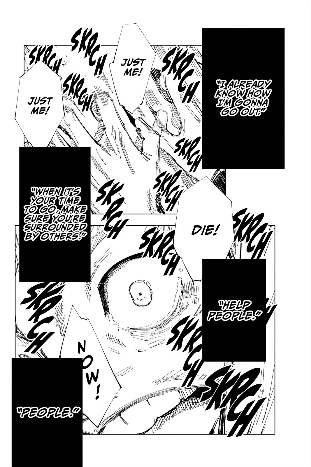 Jujutsu Kaisen Manga Chapter 120 page 5 - The Shibuya Incident, Part 38