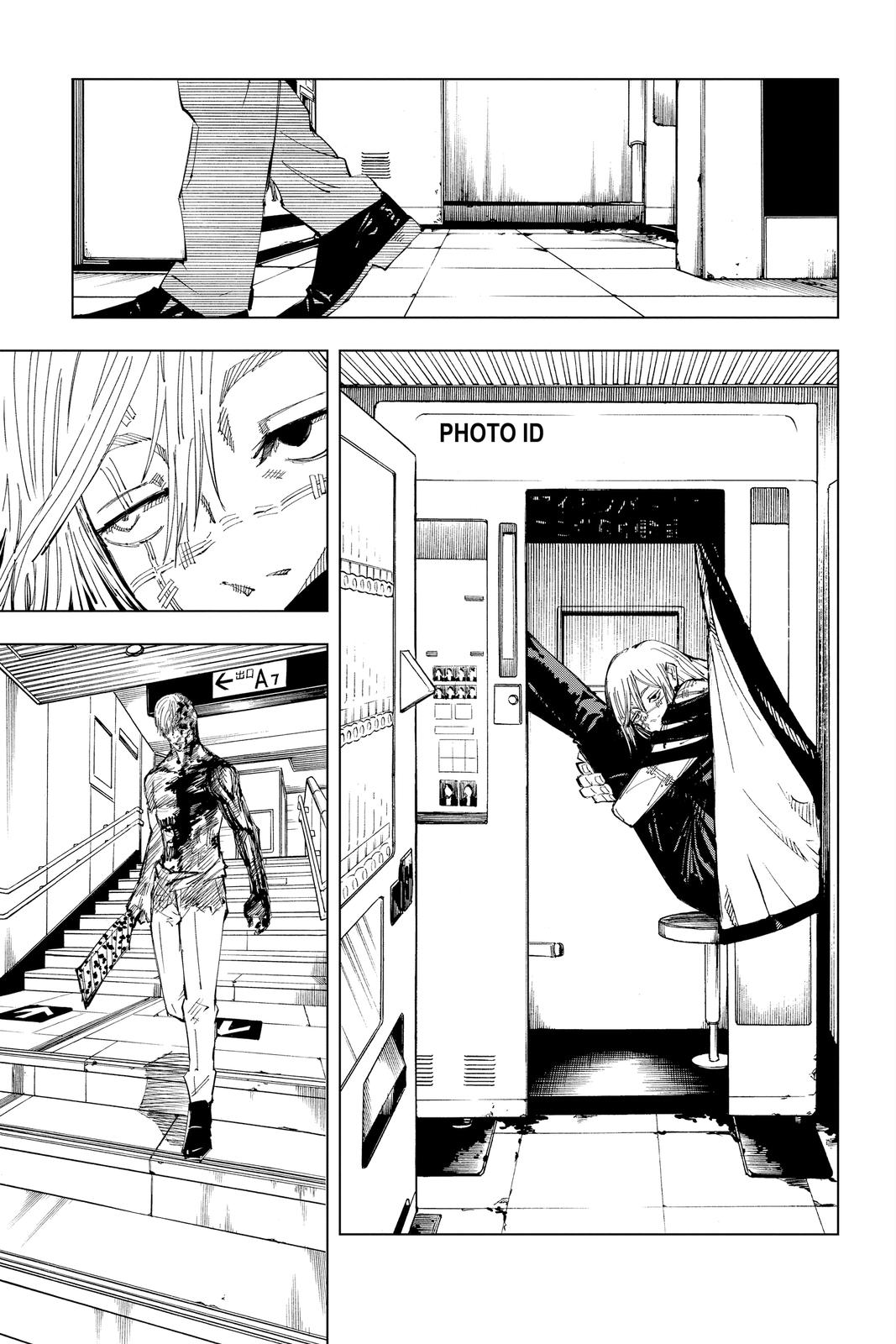 Jujutsu Kaisen Manga Chapter 120 page 9 - The Shibuya Incident, Part 38