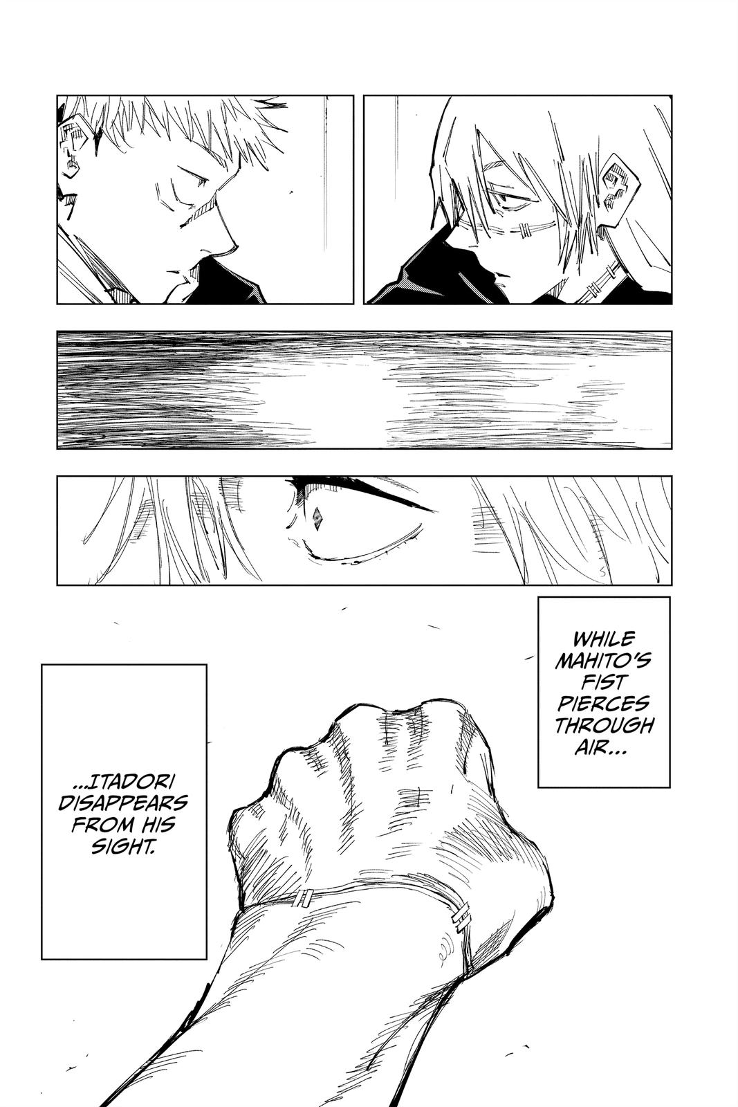 Jujutsu Kaisen Manga Chapter 121 page 14 - The Shibuya Incident, Part 39
