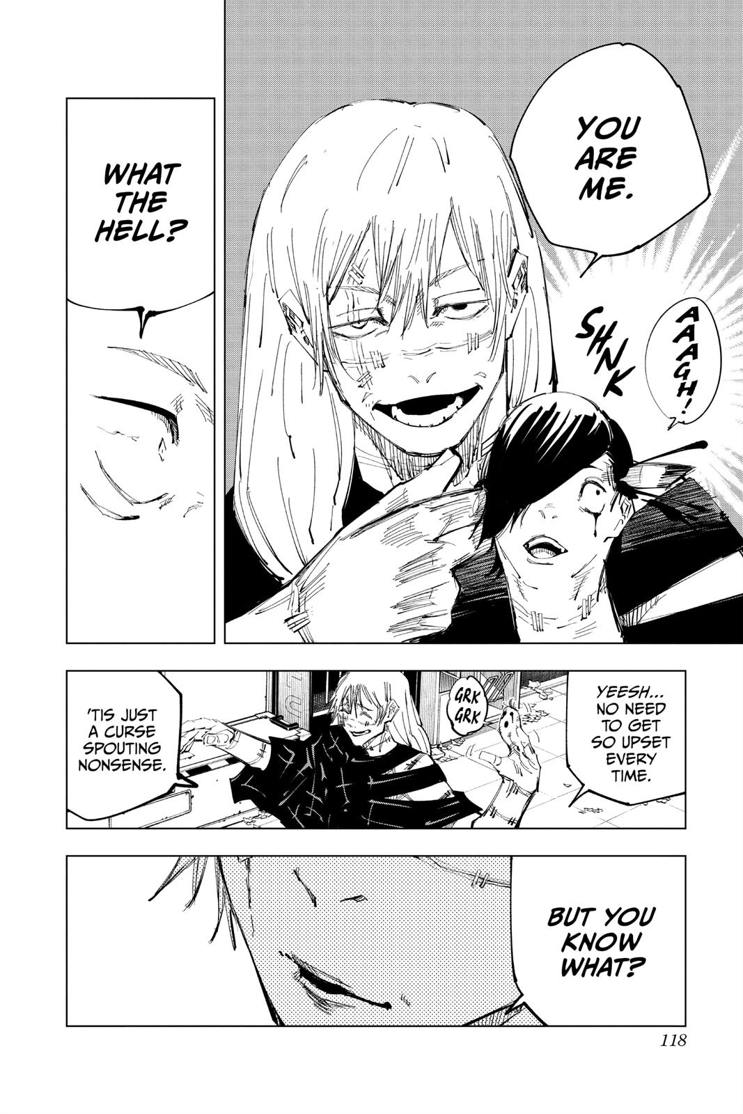 Jujutsu Kaisen Manga Chapter 121 page 9 - The Shibuya Incident, Part 39