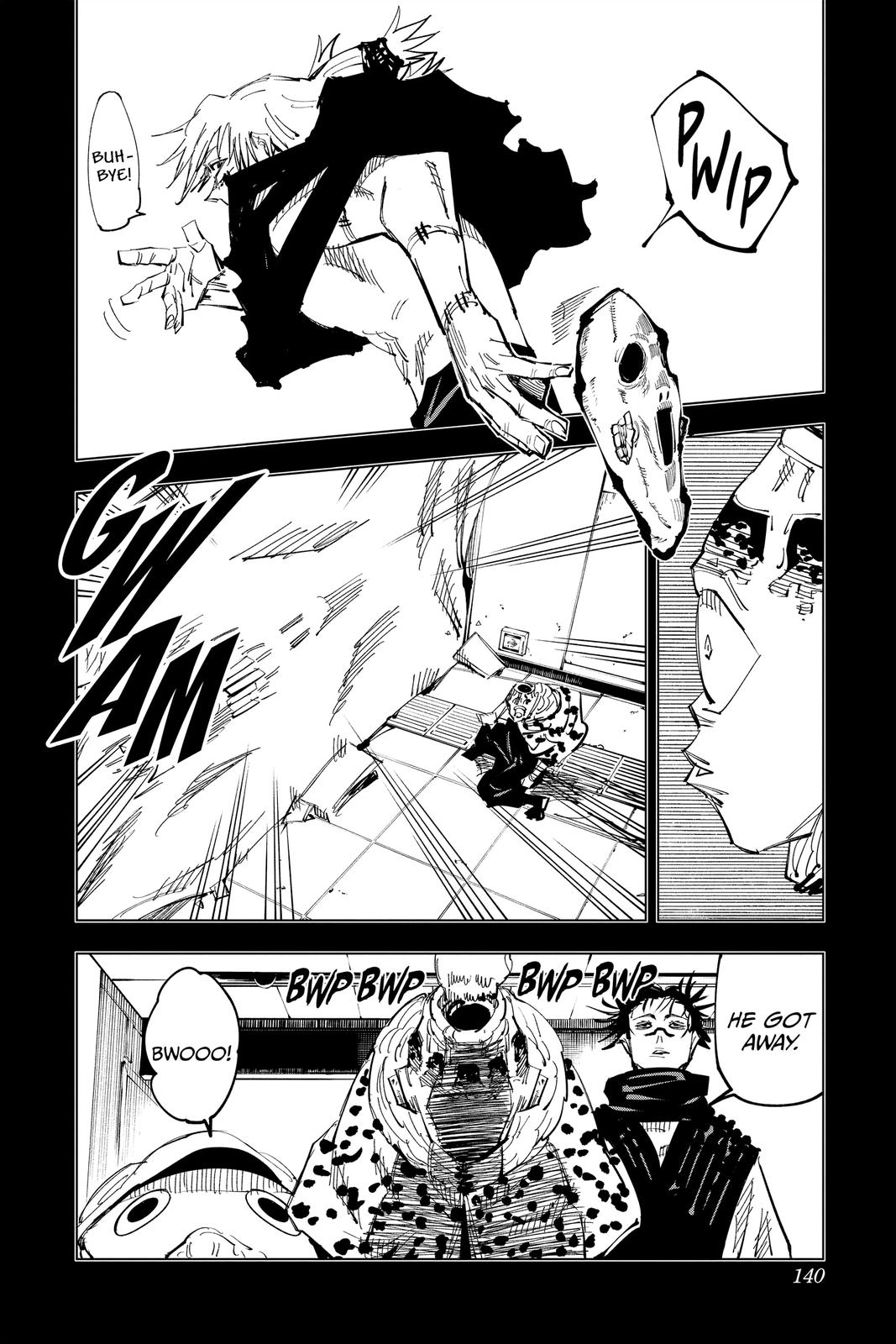 Jujutsu Kaisen Manga Chapter 122 page 12 - The Shibuya Incident, Part 40