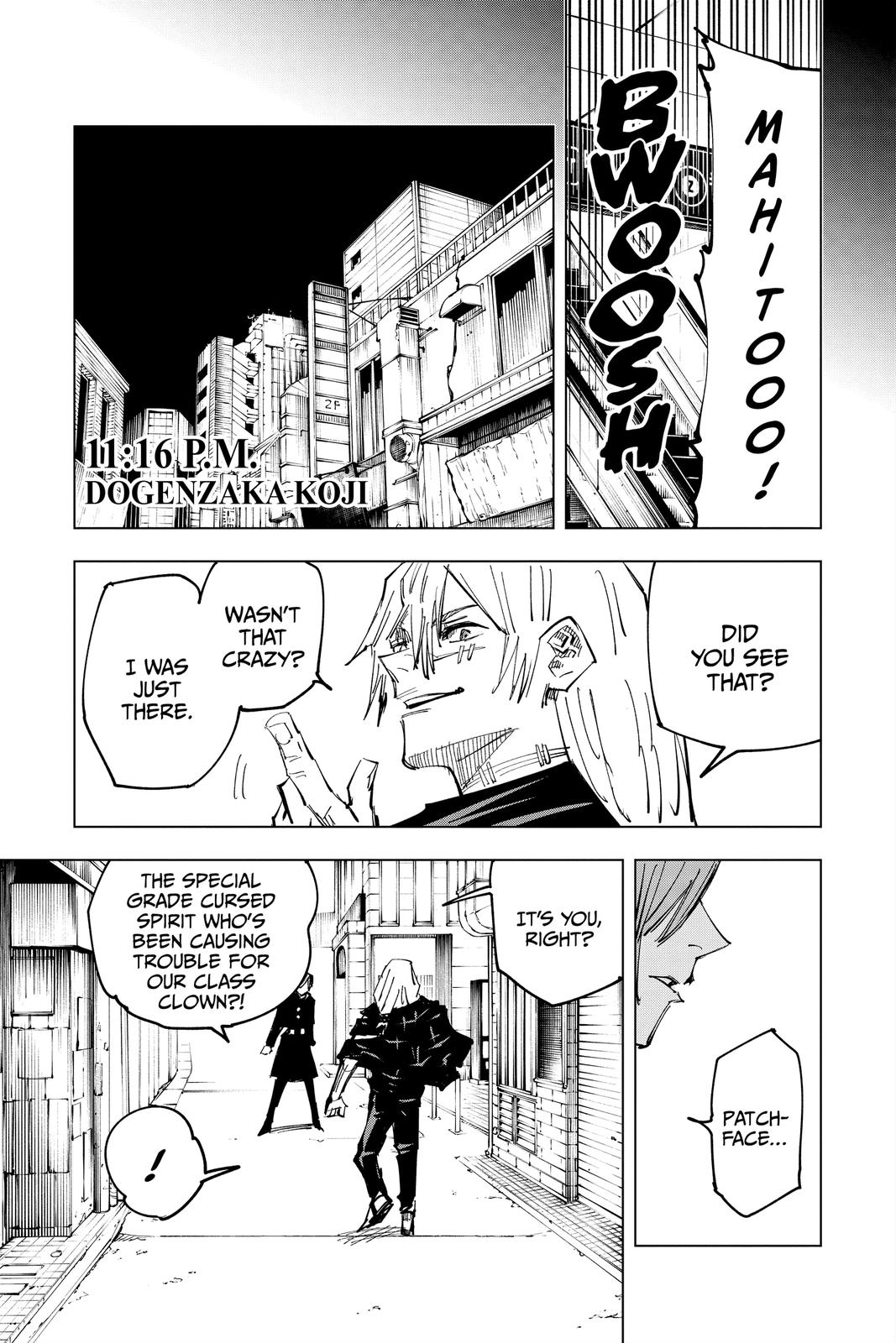 Jujutsu Kaisen Manga Chapter 122 page 13 - The Shibuya Incident, Part 40