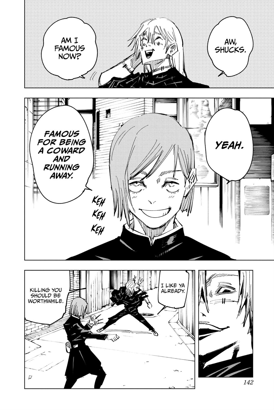 Jujutsu Kaisen Manga Chapter 122 page 14 - The Shibuya Incident, Part 40