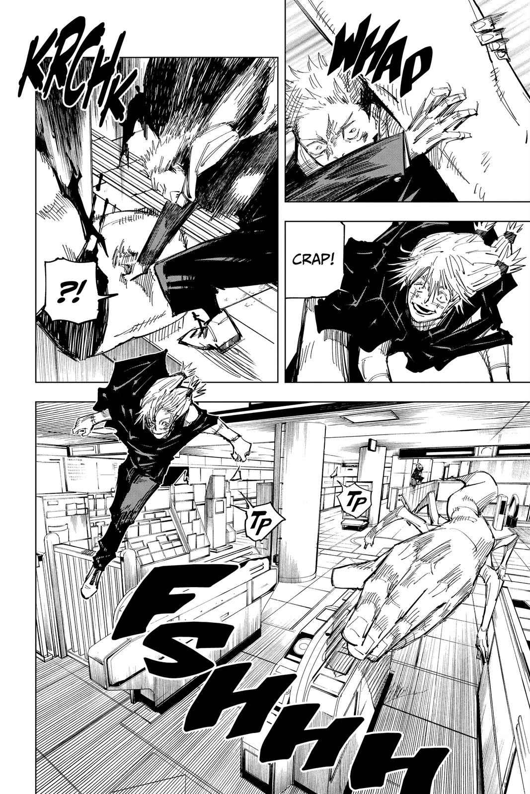 Jujutsu Kaisen Manga Chapter 122 page 4 - The Shibuya Incident, Part 40