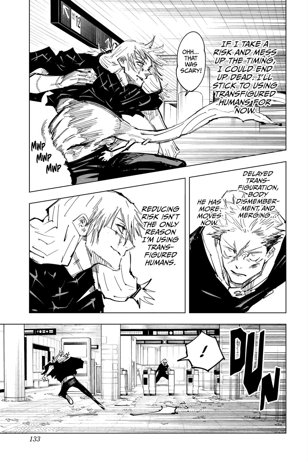 Jujutsu Kaisen Manga Chapter 122 page 5 - The Shibuya Incident, Part 40
