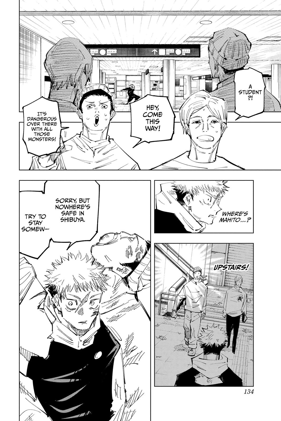 Jujutsu Kaisen Manga Chapter 122 page 6 - The Shibuya Incident, Part 40