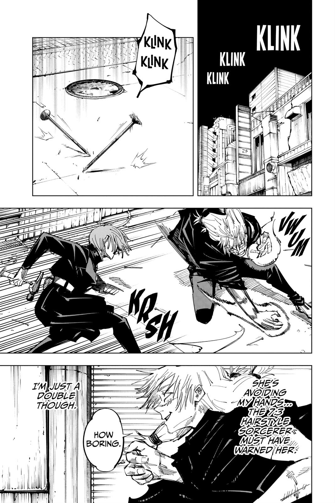 Jujutsu Kaisen Manga Chapter 123 page 8 - The Shibuya Incident, Part 41
