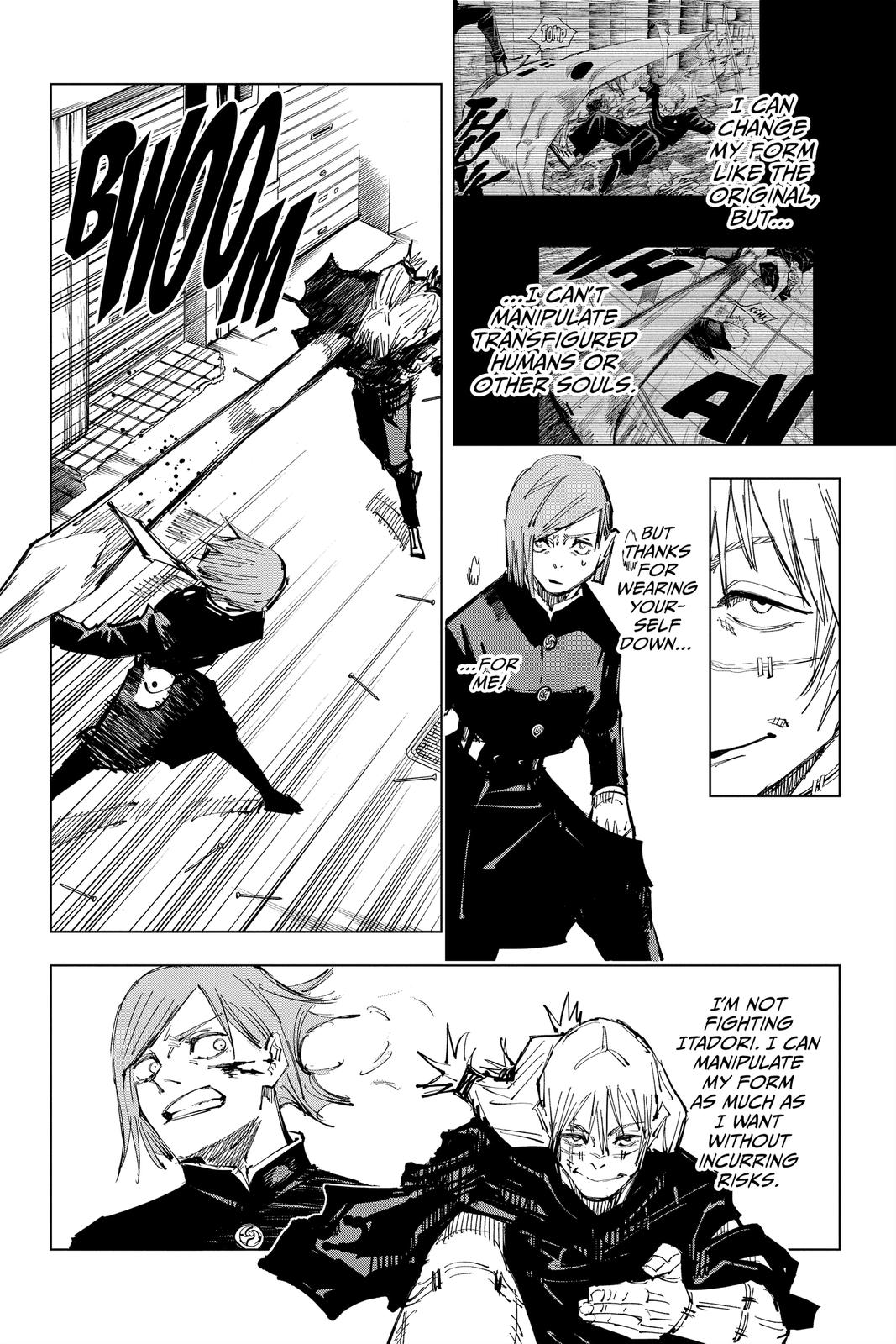 Jujutsu Kaisen Manga Chapter 123 page 9 - The Shibuya Incident, Part 41