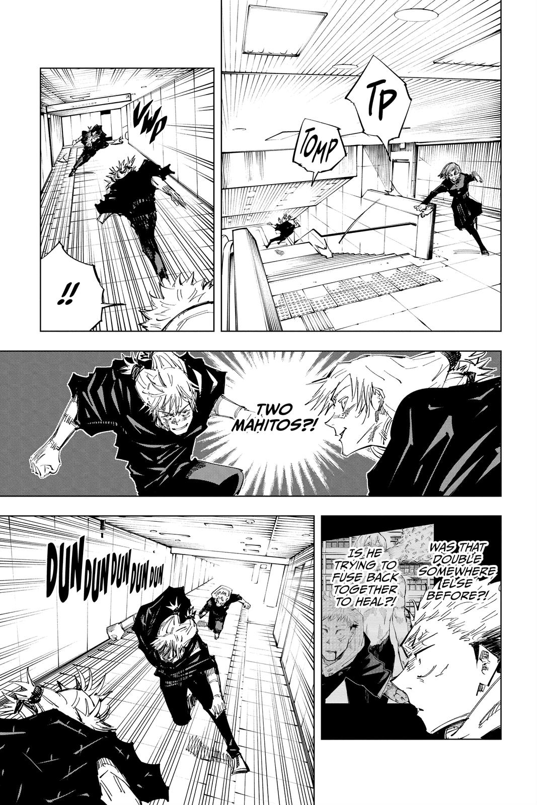 Jujutsu Kaisen Manga Chapter 124 page 11 - The Shibuya Incident, Part 42