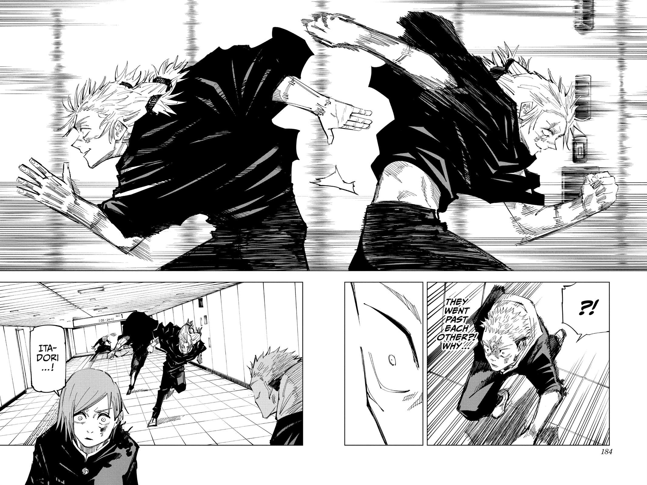 Jujutsu Kaisen Manga Chapter 124 page 12 - The Shibuya Incident, Part 42