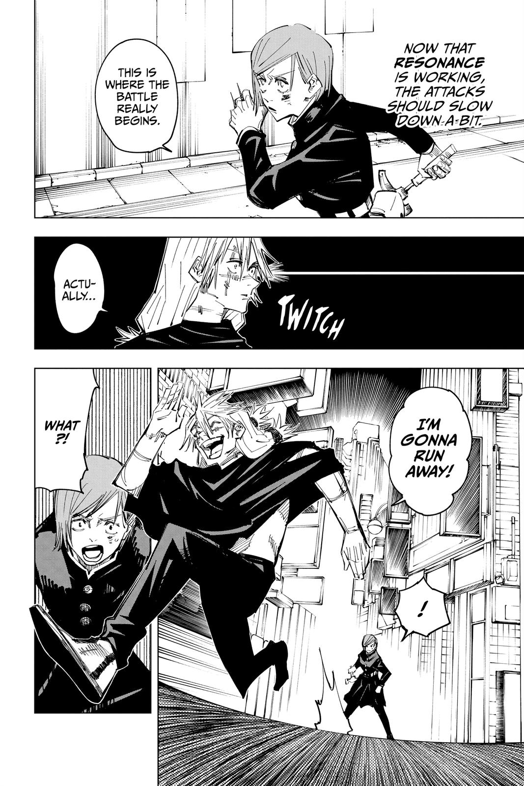 Jujutsu Kaisen Manga Chapter 124 page 6 - The Shibuya Incident, Part 42