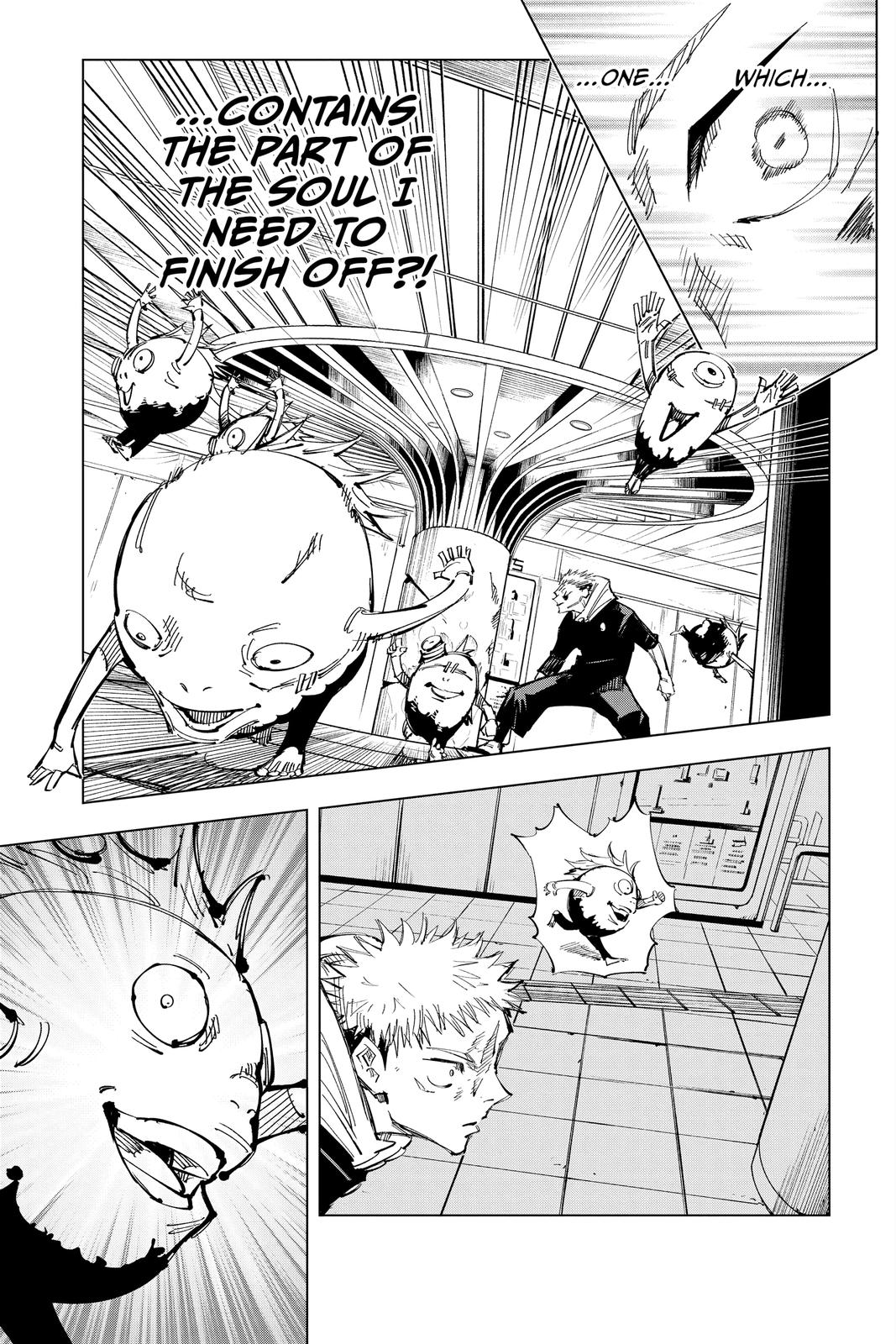 Jujutsu Kaisen Manga Chapter 124 page 9 - The Shibuya Incident, Part 42