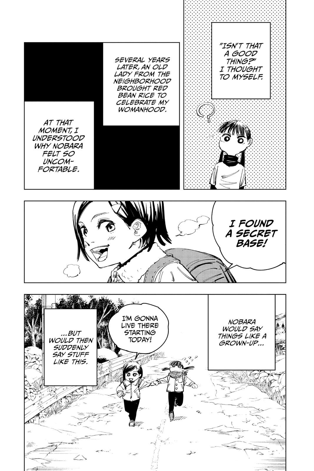 Jujutsu Kaisen Manga Chapter 125 page 11 - A Story About that Girl