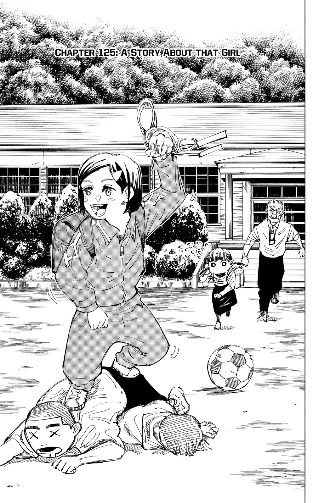 Jujutsu Kaisen Manga Chapter 125 page 9 - A Story About that Girl