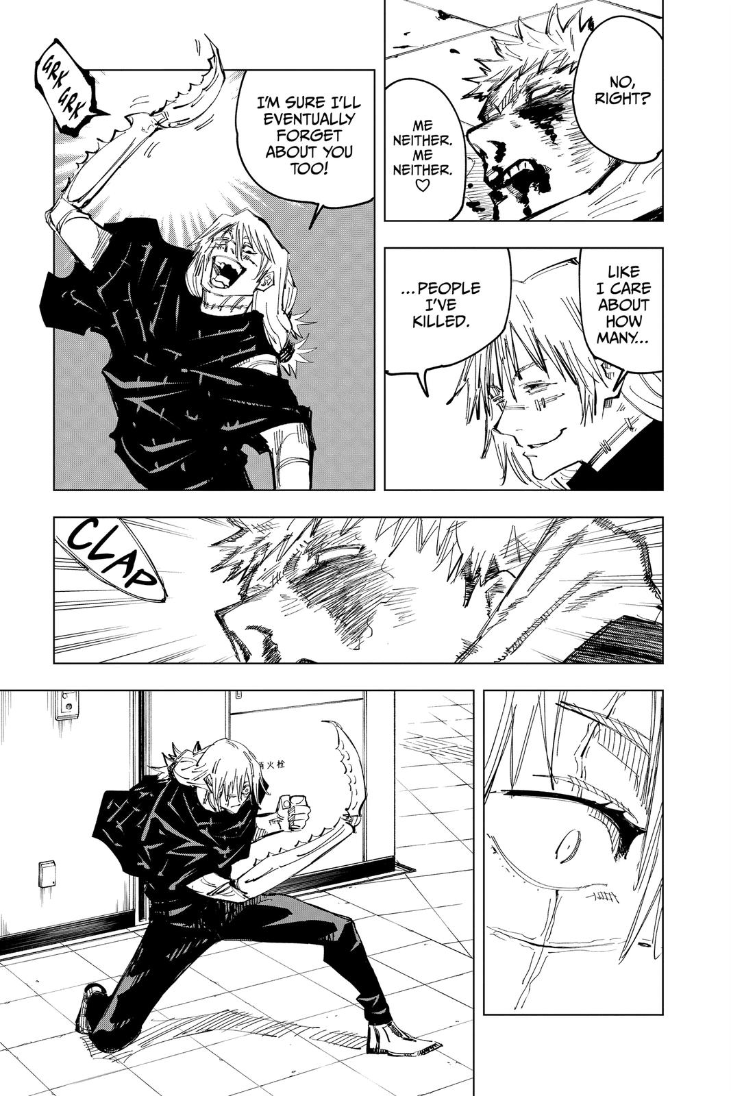 Jujutsu Kaisen Manga Chapter 126 page 14 - The Shibuya Incident, Part 43