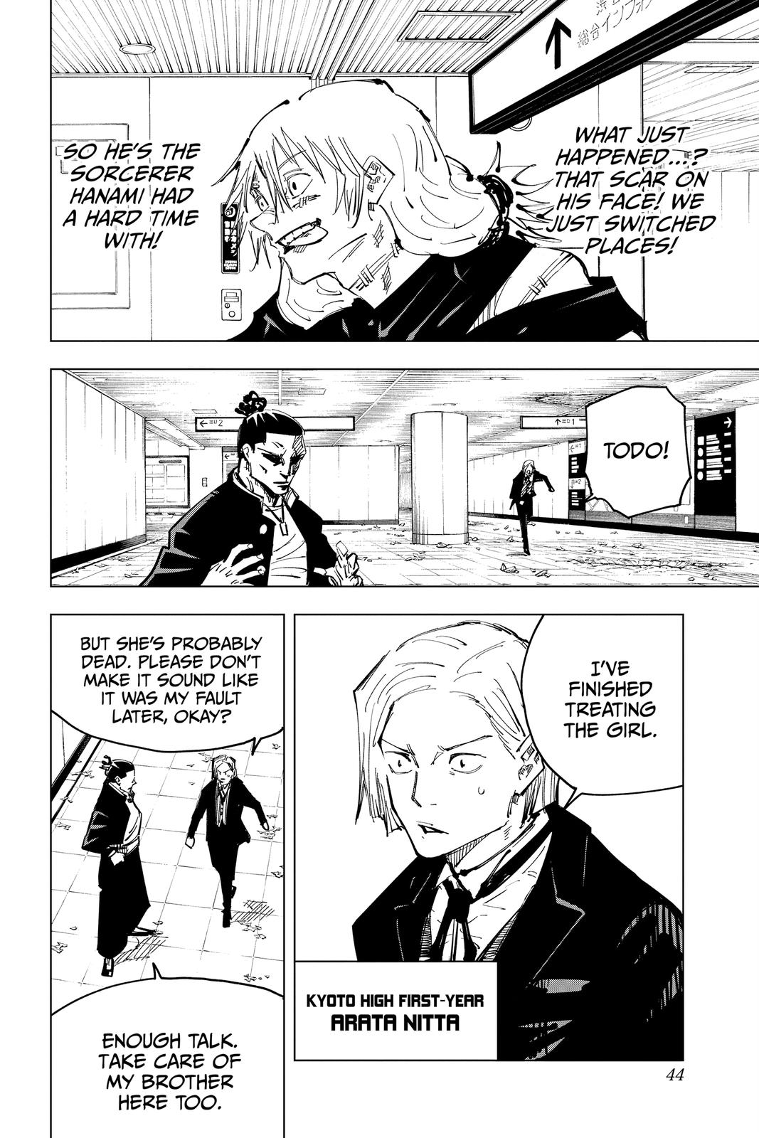 Jujutsu Kaisen Manga Chapter 126 page 16 - The Shibuya Incident, Part 43
