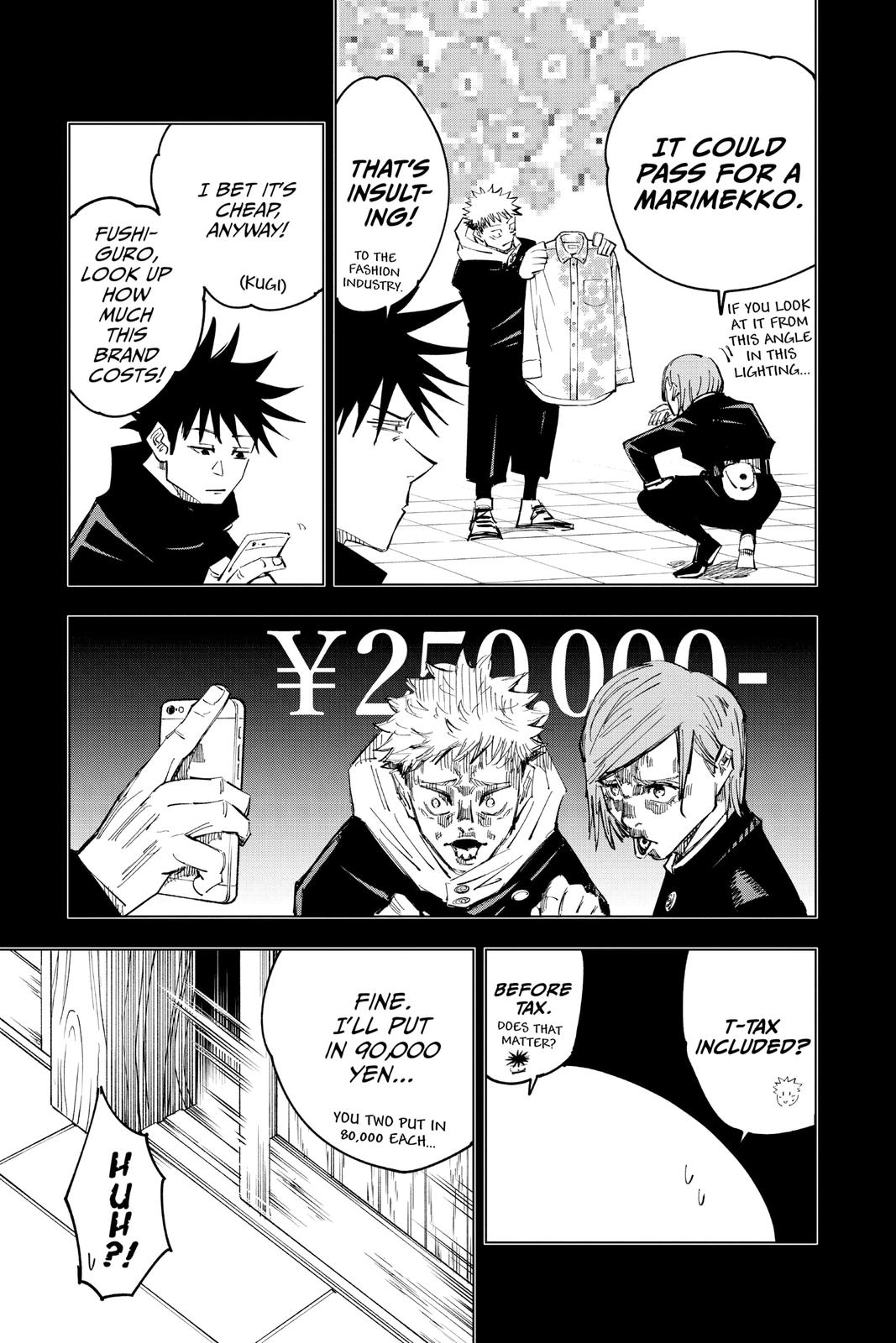 Jujutsu Kaisen Manga Chapter 126 page 3 - The Shibuya Incident, Part 43