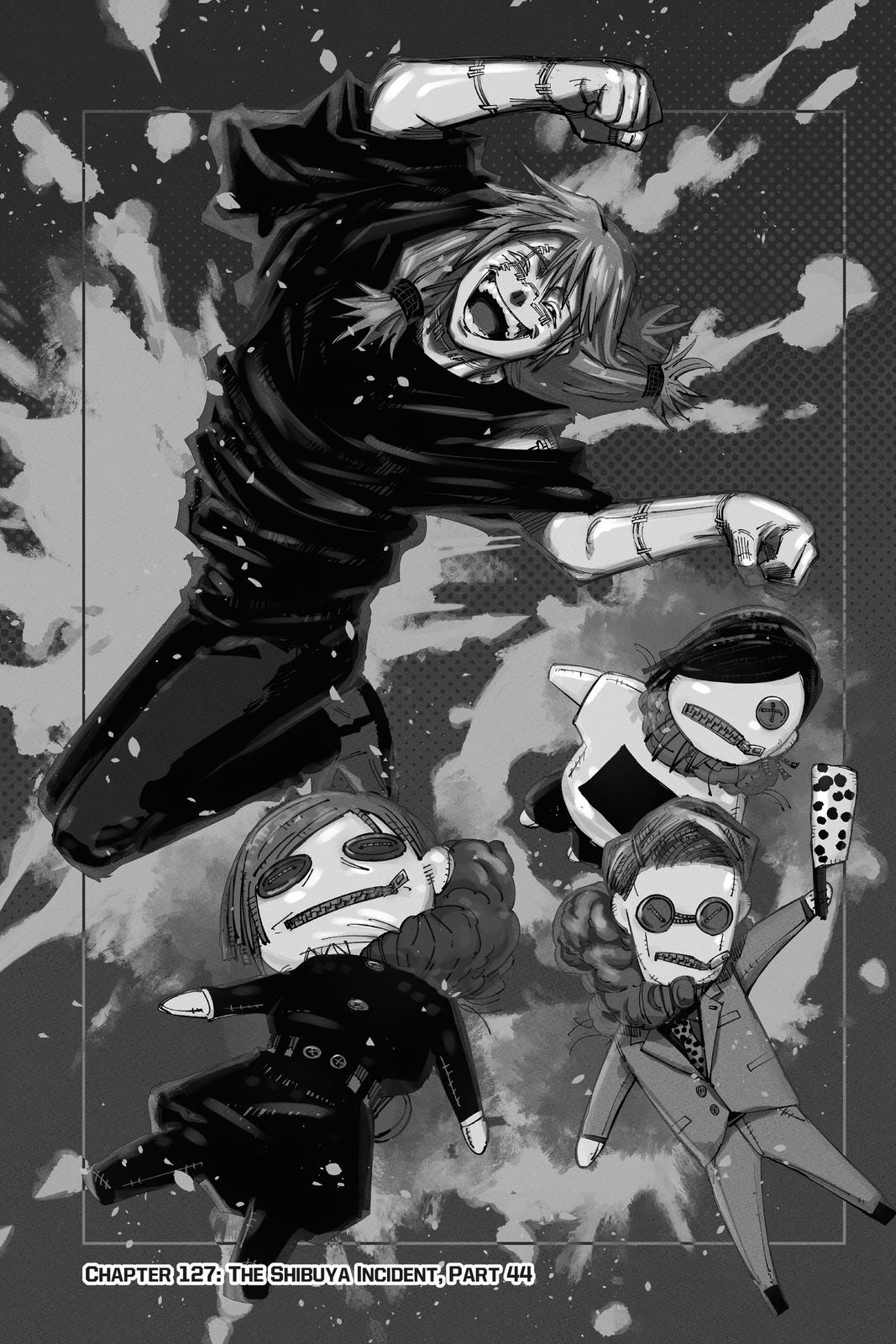 Jujutsu Kaisen Manga Chapter 127 page 1 - The Shibuya Incident, Part 44