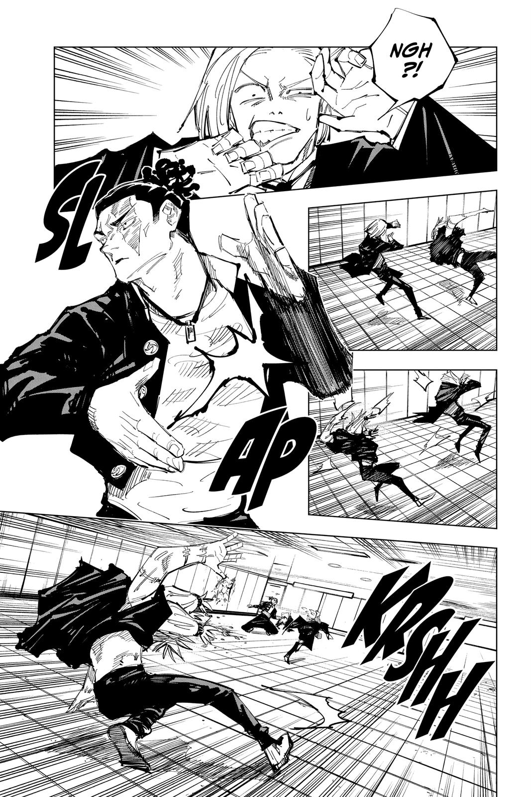 Jujutsu Kaisen Manga Chapter 127 page 8 - The Shibuya Incident, Part 44