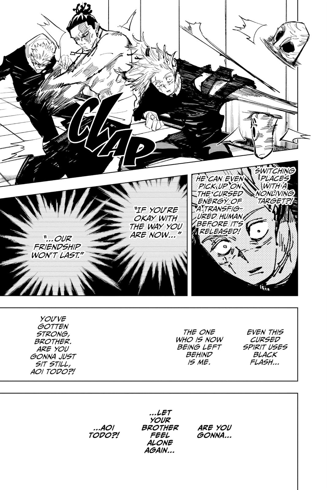 Jujutsu Kaisen Manga Chapter 128 page 11 - The Shibuya Incident, Part 45