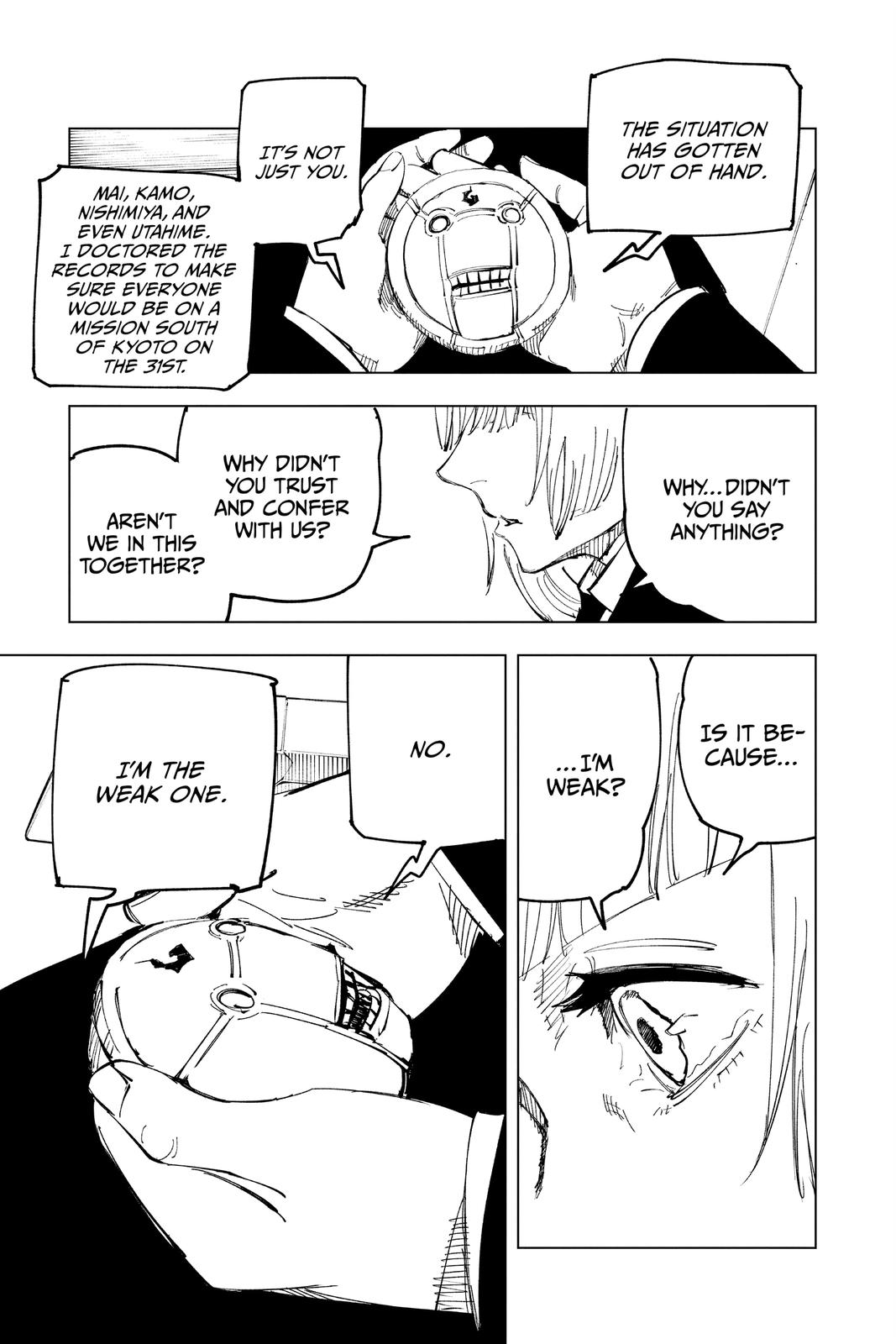 Jujutsu Kaisen Manga Chapter 128 page 3 - The Shibuya Incident, Part 45