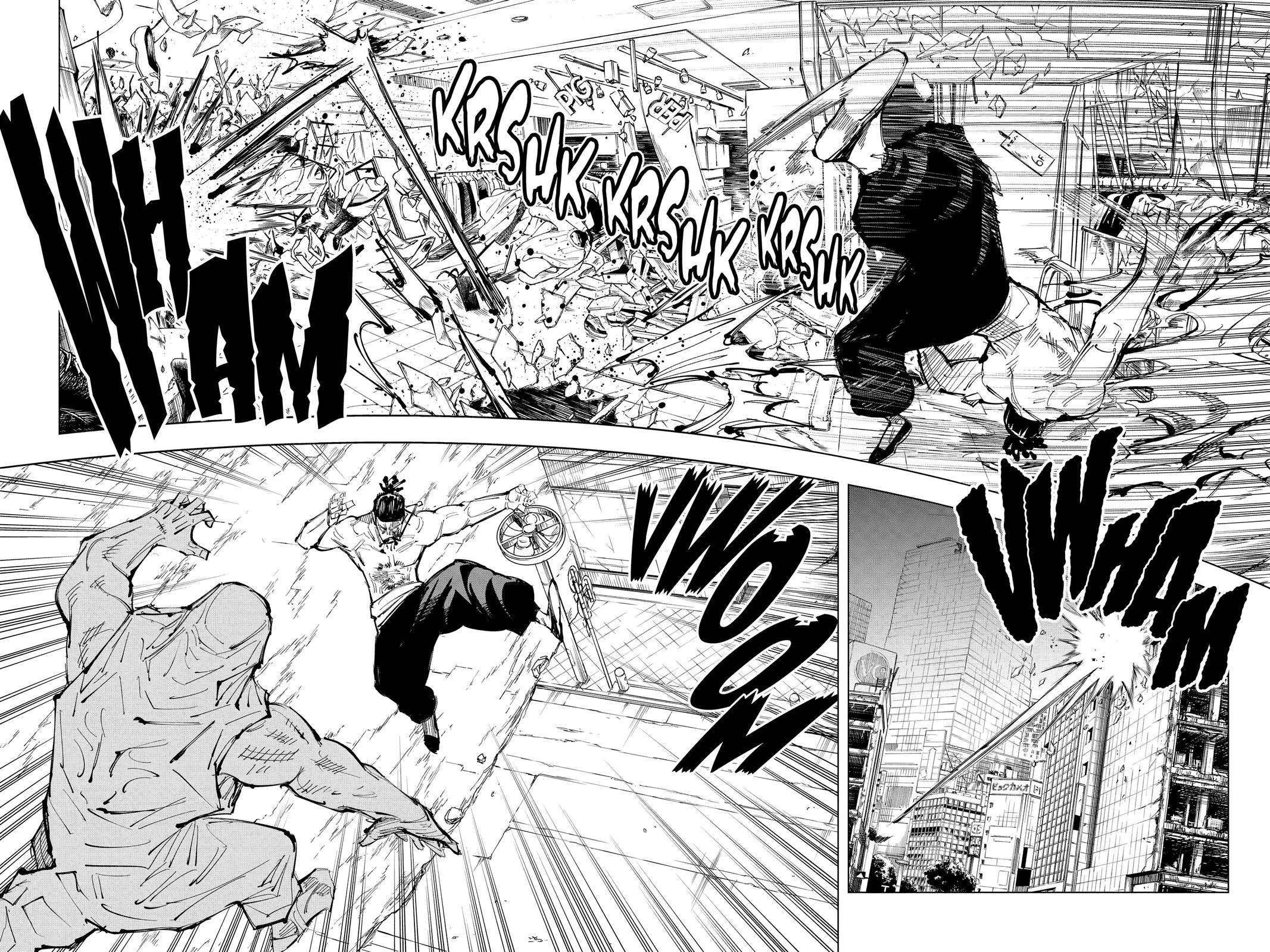 Jujutsu Kaisen Manga Chapter 129 page 8 - The Shibuya Incident, Part 46