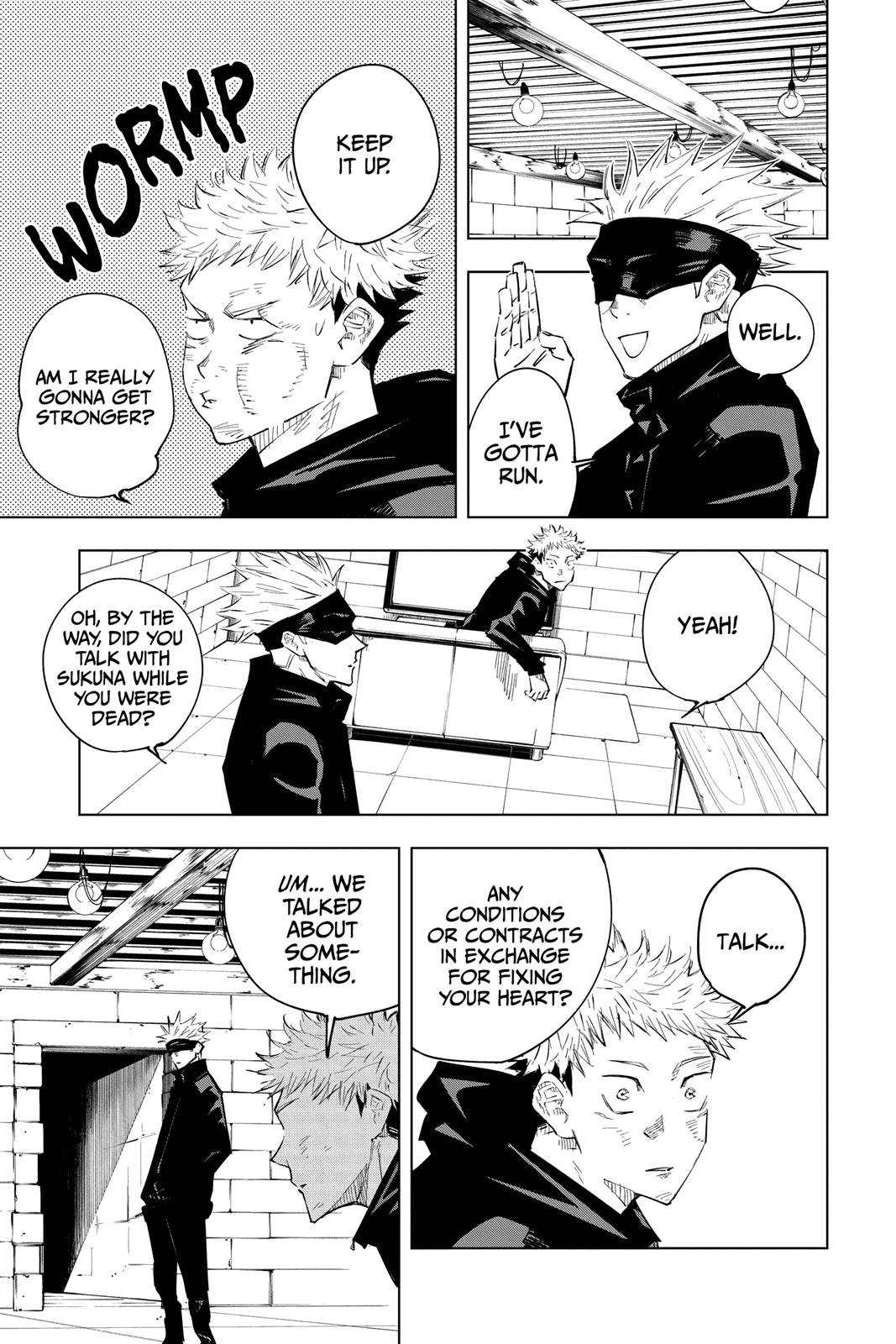 Jujutsu Kaisen Manga Chapter 13 page 11 - Watching Movies