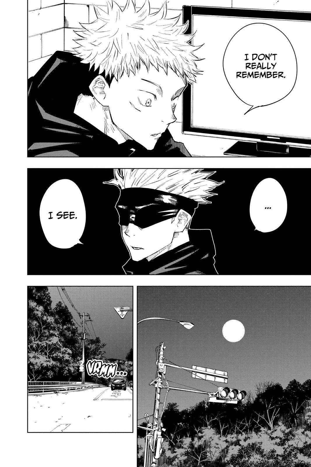 Jujutsu Kaisen Manga Chapter 13 page 12 - Watching Movies