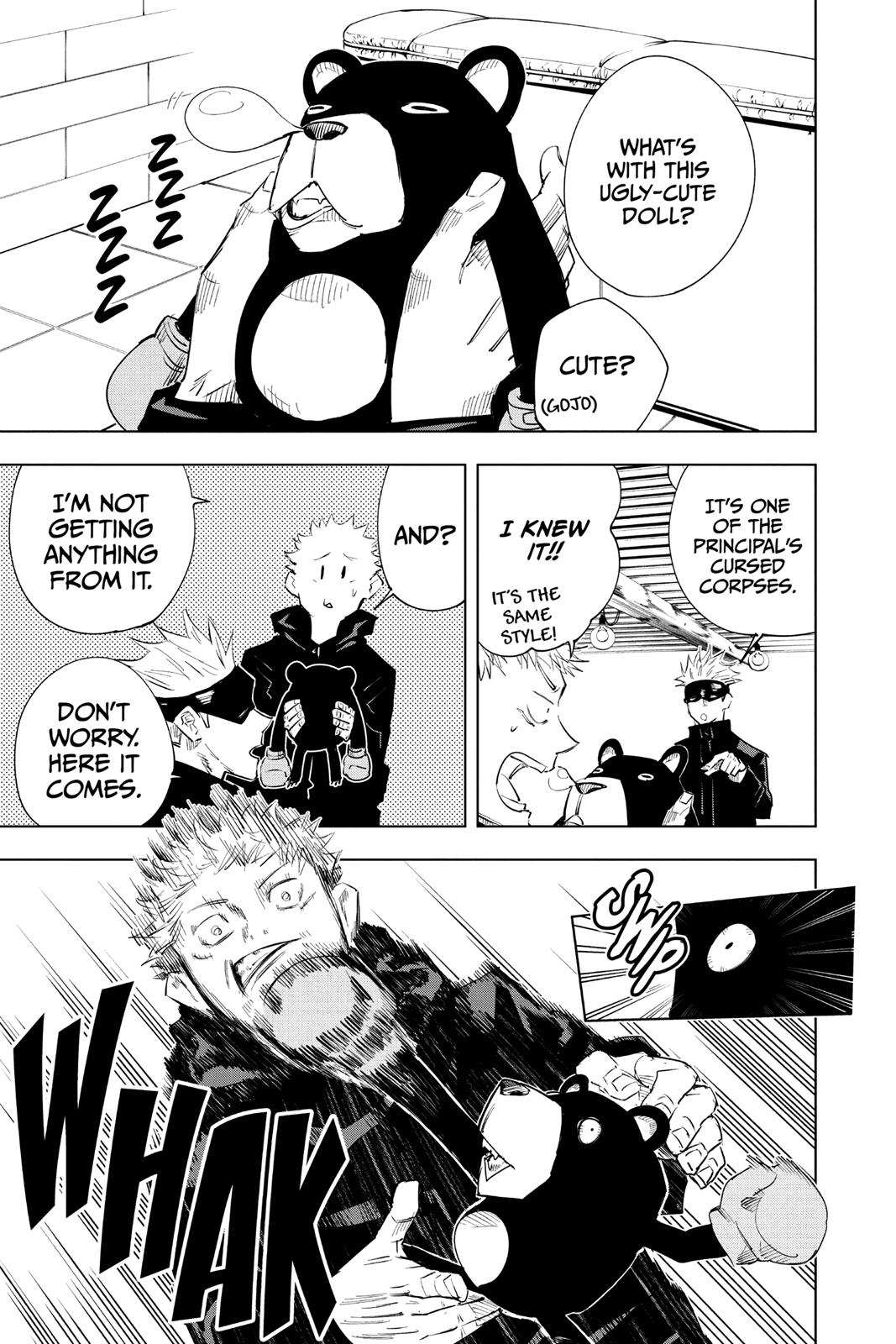 Jujutsu Kaisen Manga Chapter 13 page 3 - Watching Movies