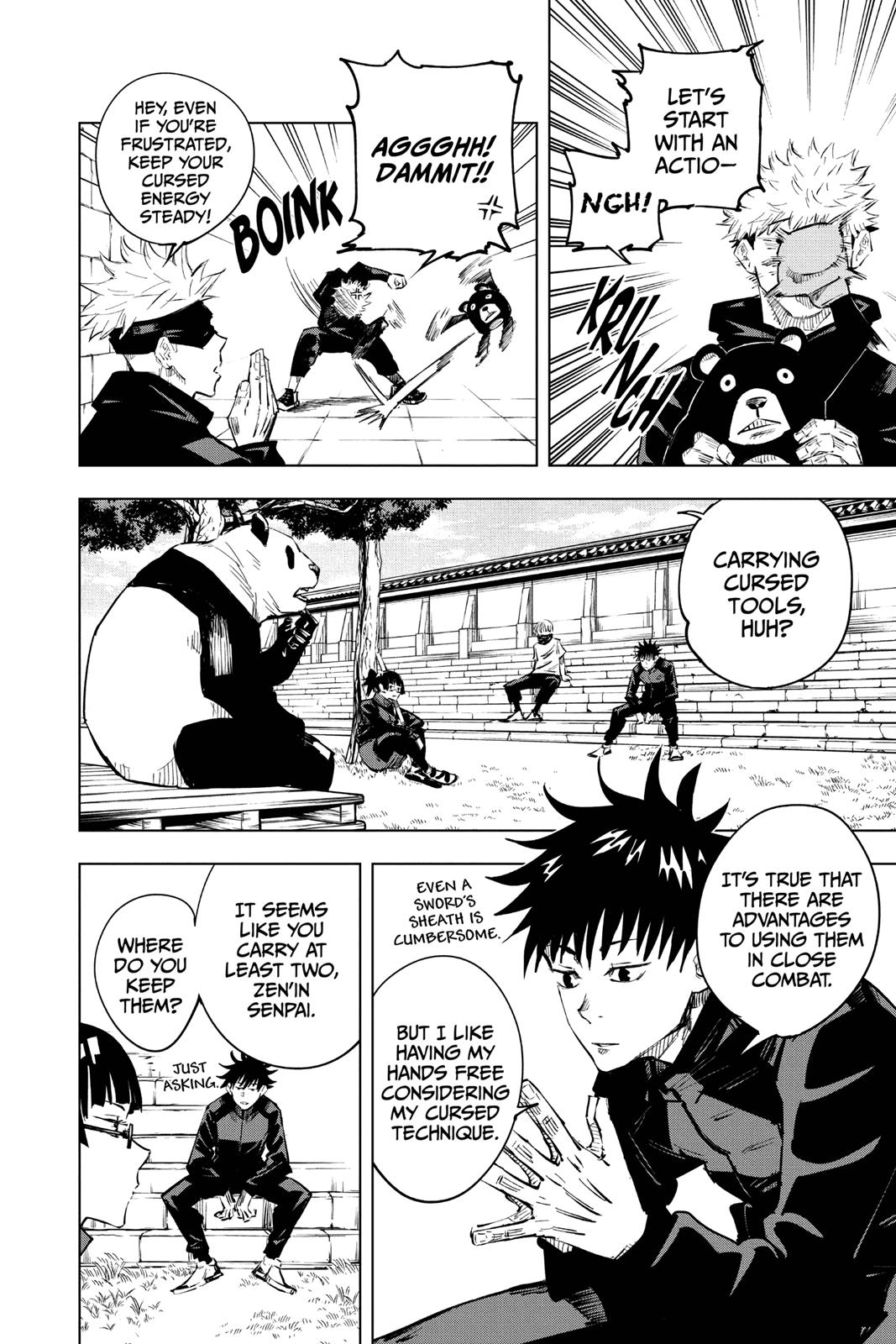 Jujutsu Kaisen Manga Chapter 13 page 6 - Watching Movies